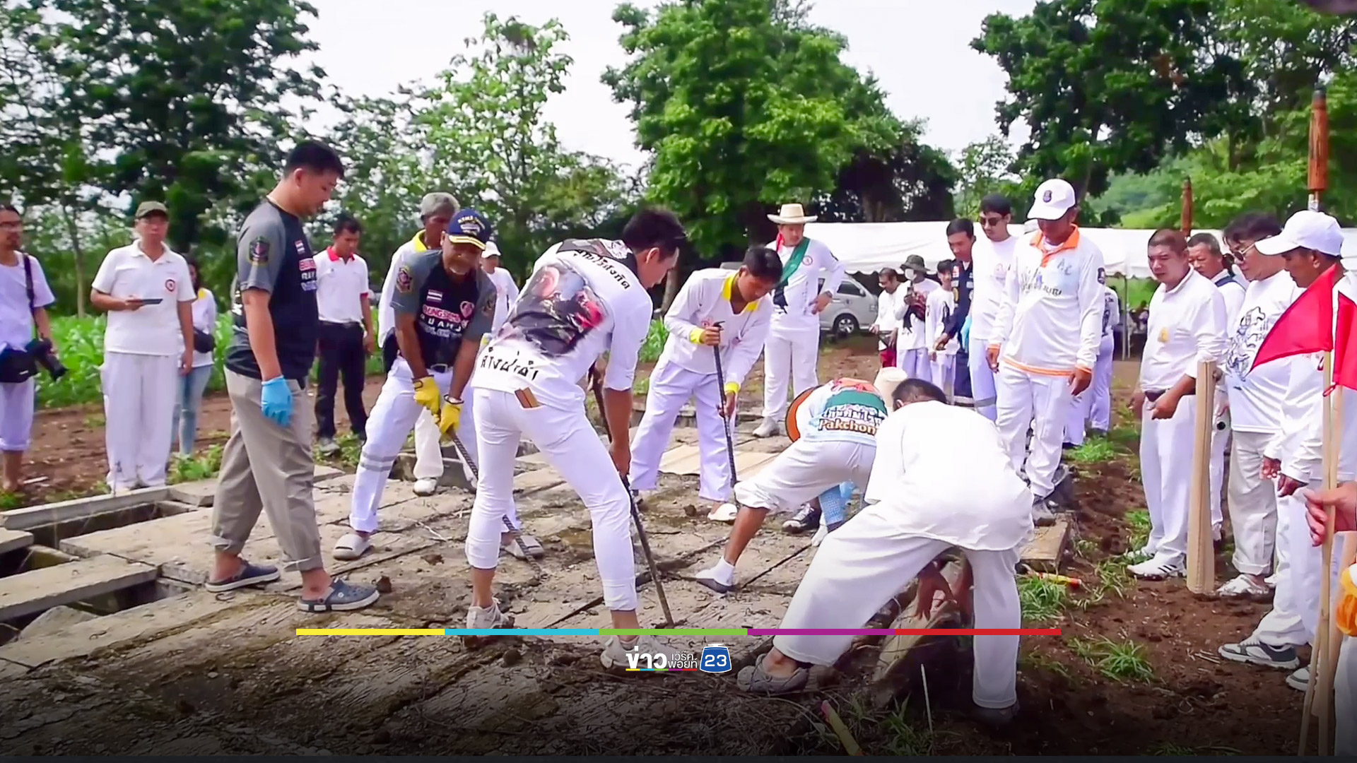 มาแล้วเลขเด็ดหางประทัด-จำนวนหลุมศพไร้ญาติ ในพิธีล้างป่าช้า