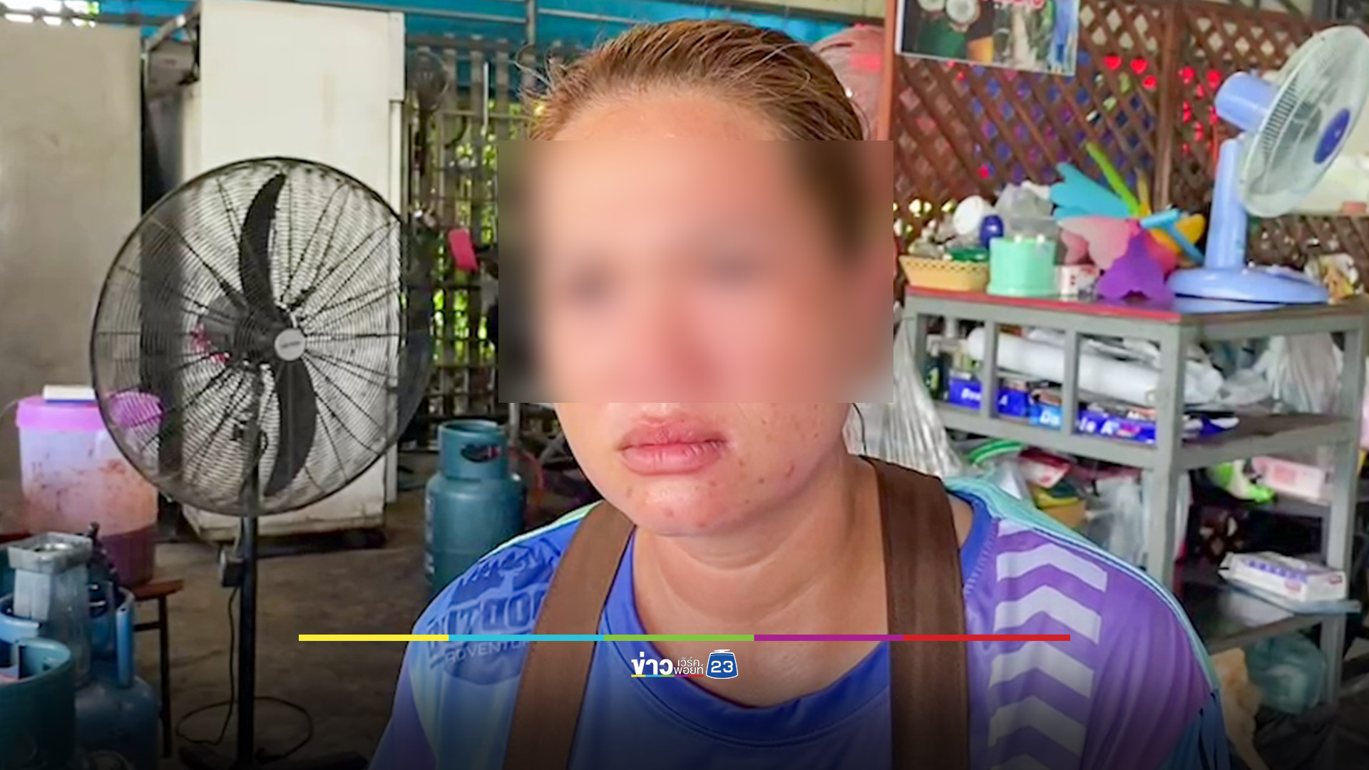 รปภ.หึงโหดลากเมียเก่าตบหลังร้านอาหาร เหตุอยากเก็บไว้ทั้ง 2 คน