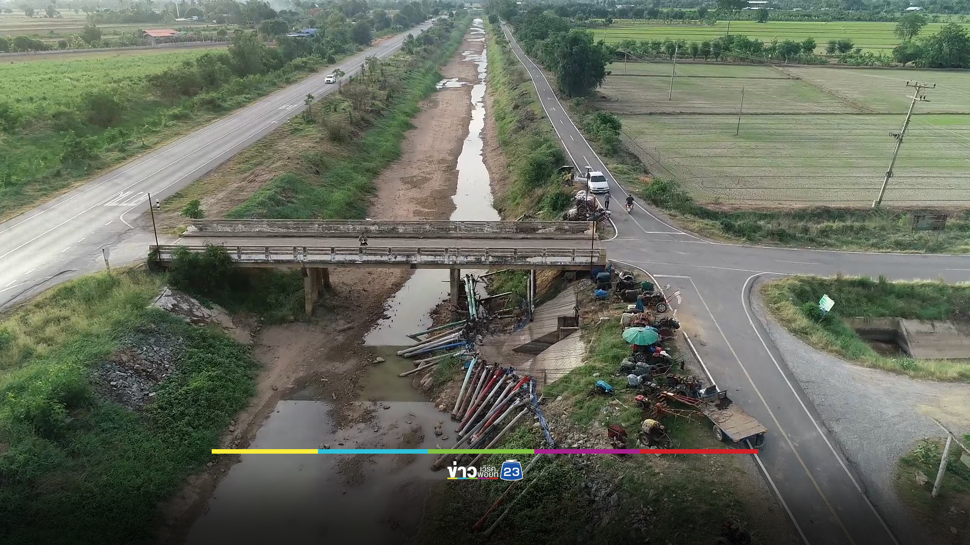 ชาวนาสุพรรณฯ ระทมเจอฝนขาดช่วง วอนชลประทานช่วย
