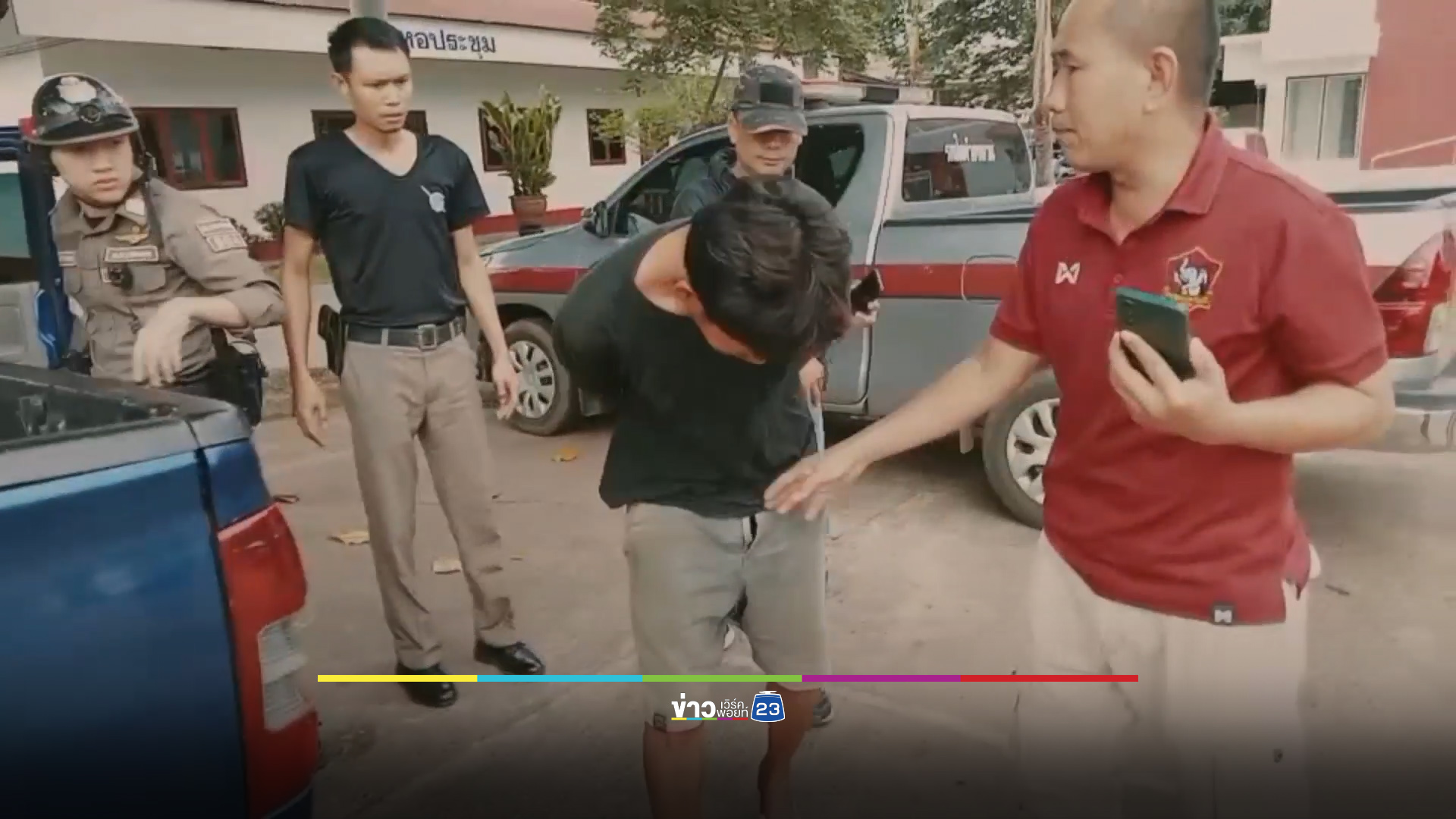 คิดถึงเมียแต่รถเสียกลางทาง หนุ่มชิงกระบะปู่วัย 72