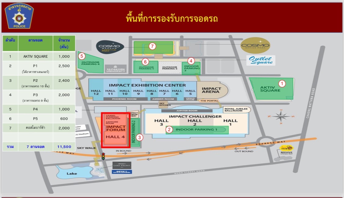 เลี่ยงการจราจรรอบเมืองทองธานี เลือกสว."ระดับประเทศ"