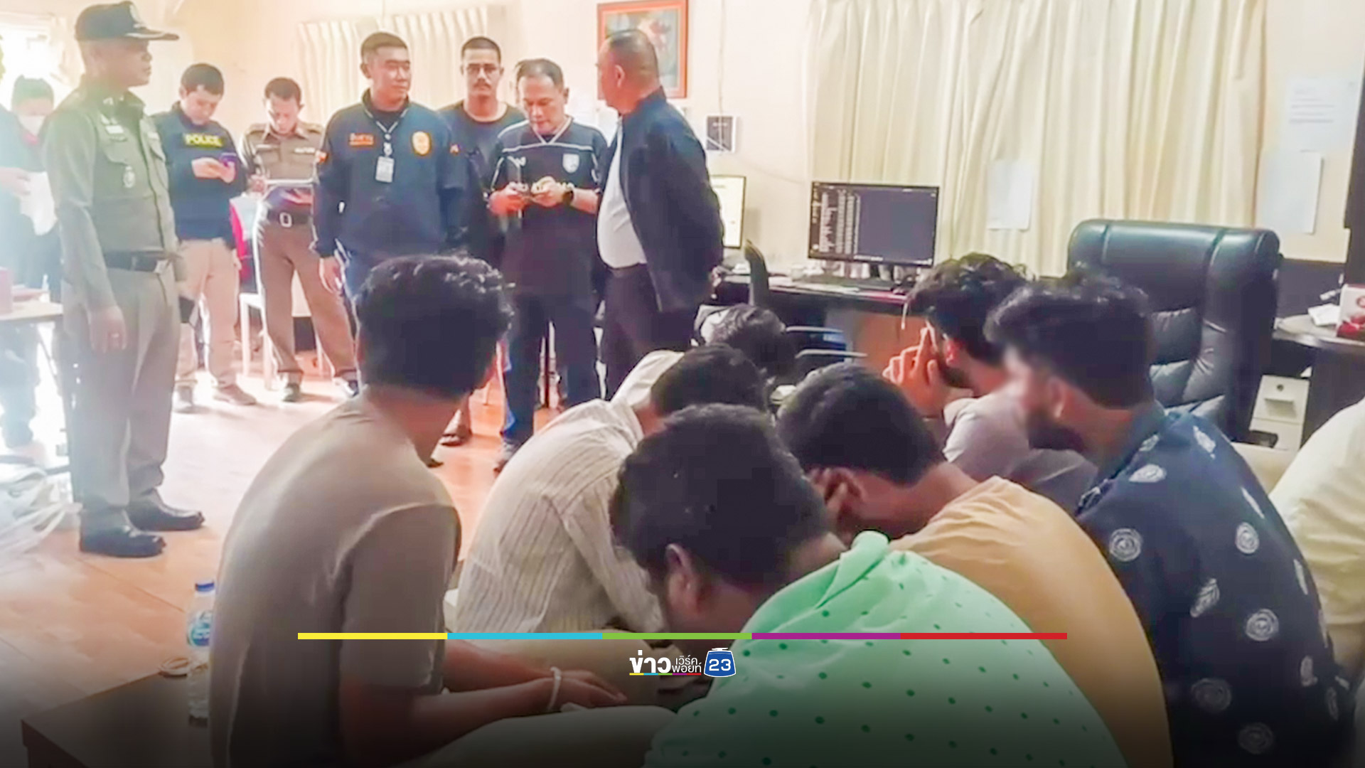 บุกทลายฐานแอดมินเว็บพนันออนไลน์รายใหญ่ของอินเดีย