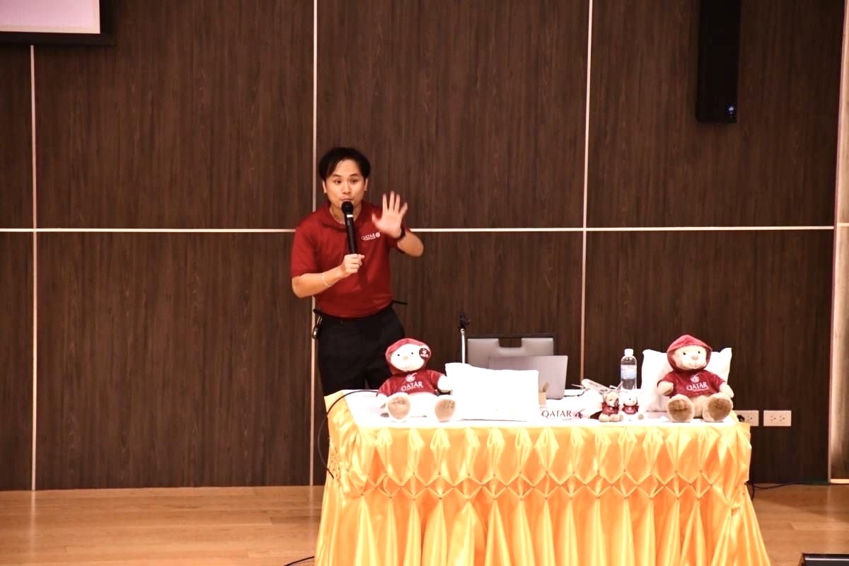 สถาบันการบินพลเรือนจัดกิจกรรมให้ความรู้บริบทสายการบิน