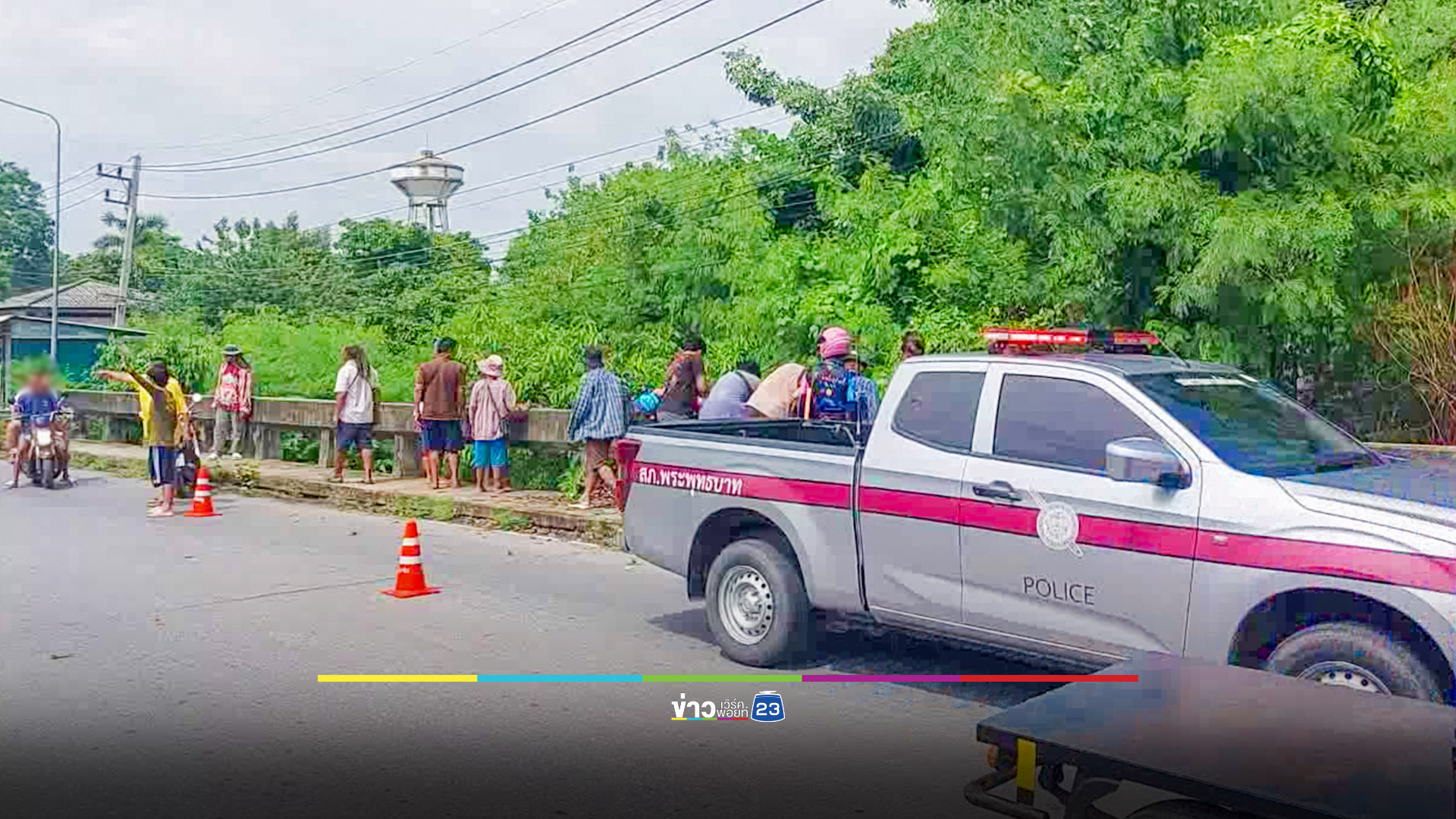 ชายเป็นใบ้ผงะ ตกปลาใต้สะพาน เจอศพห้อยโตงเตง