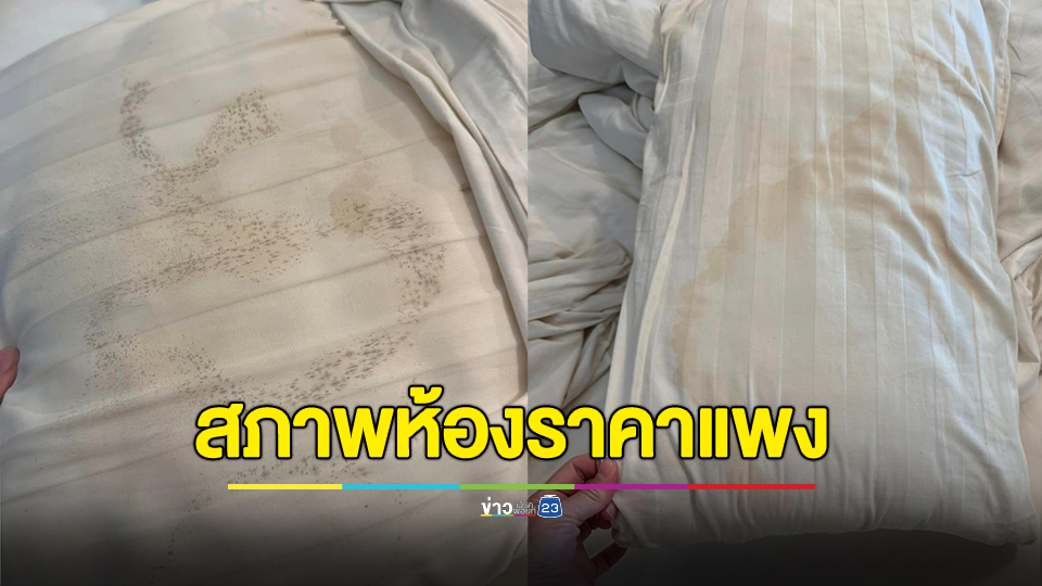 สาวรีวิวเกาะดัง สภาพห้องพักสุดๆ คืนละเกือบ 5 พัน หมอนราขึ้นทุกใบ ห้องน้ำเหม็น ฝุ่นเยอะ