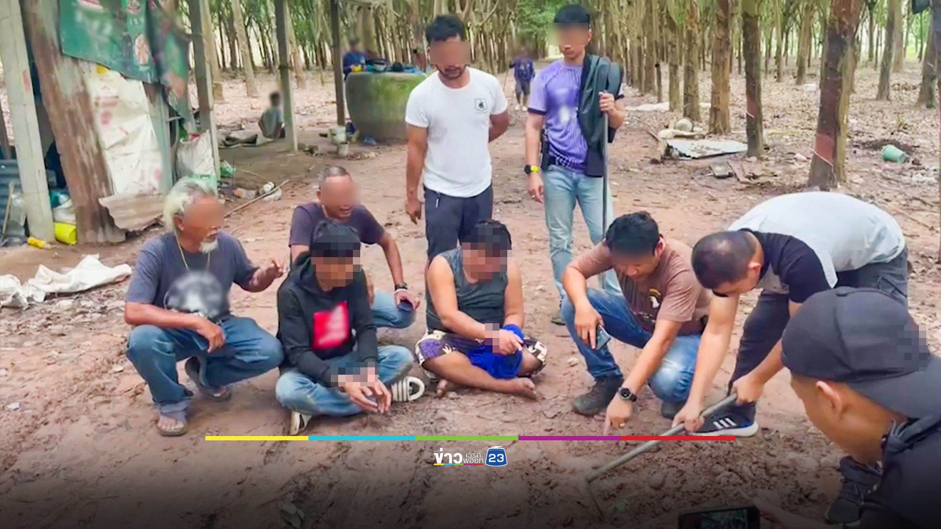 จับยาบ้าโลโก้ใหม่ 1 แสนเม็ด ระบาดแนวชายแดนกัมพูชา