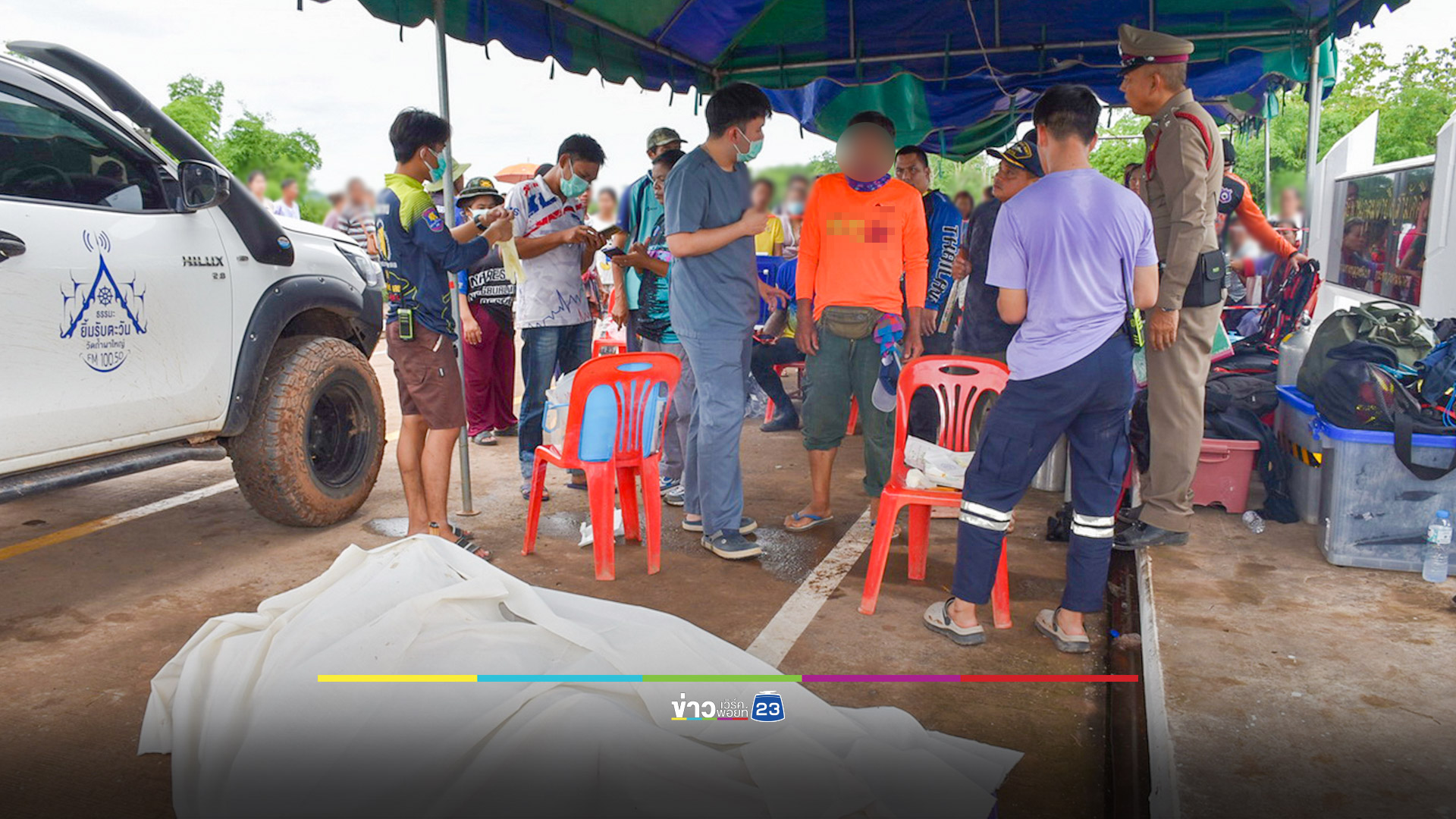 ยายวัย 72 ไปหาปลาไม่กลับบ้าน ก่อนพบเป็นศพในแม่น้ำ