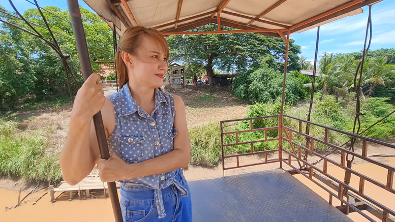 โซเชียลแห่แชร์ “กระเช้าข้ามแม่น้ำน่าน” ค่าบริการแค่ 2 บาท วิถีชุมชนฅนพิ'โลก