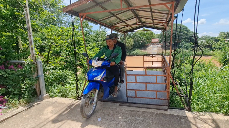 โซเชียลแห่แชร์ “กระเช้าข้ามแม่น้ำน่าน” ค่าบริการแค่ 2 บาท วิถีชุมชนฅนพิ'โลก