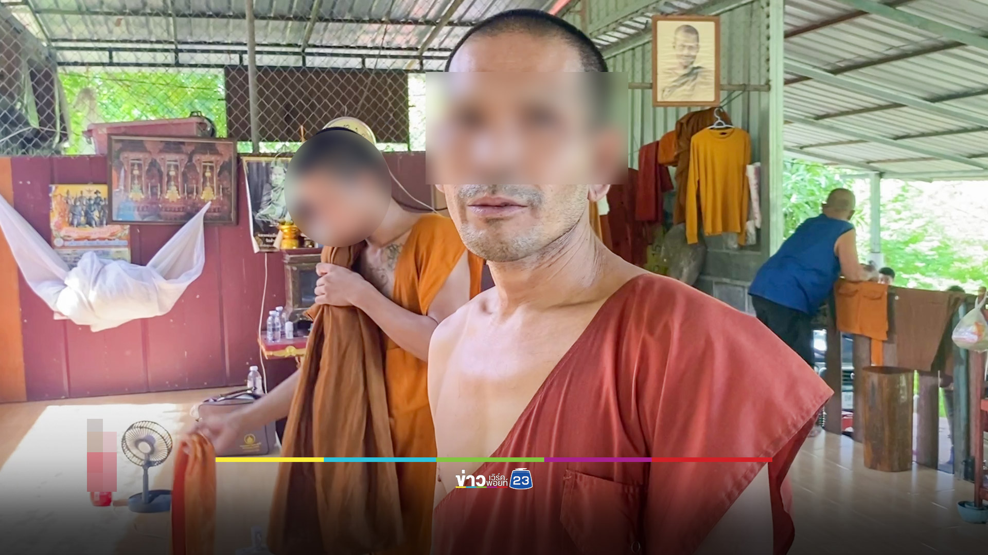 สลด! พระถูกทำร้ายมรณภาพหน้ากุฏิ