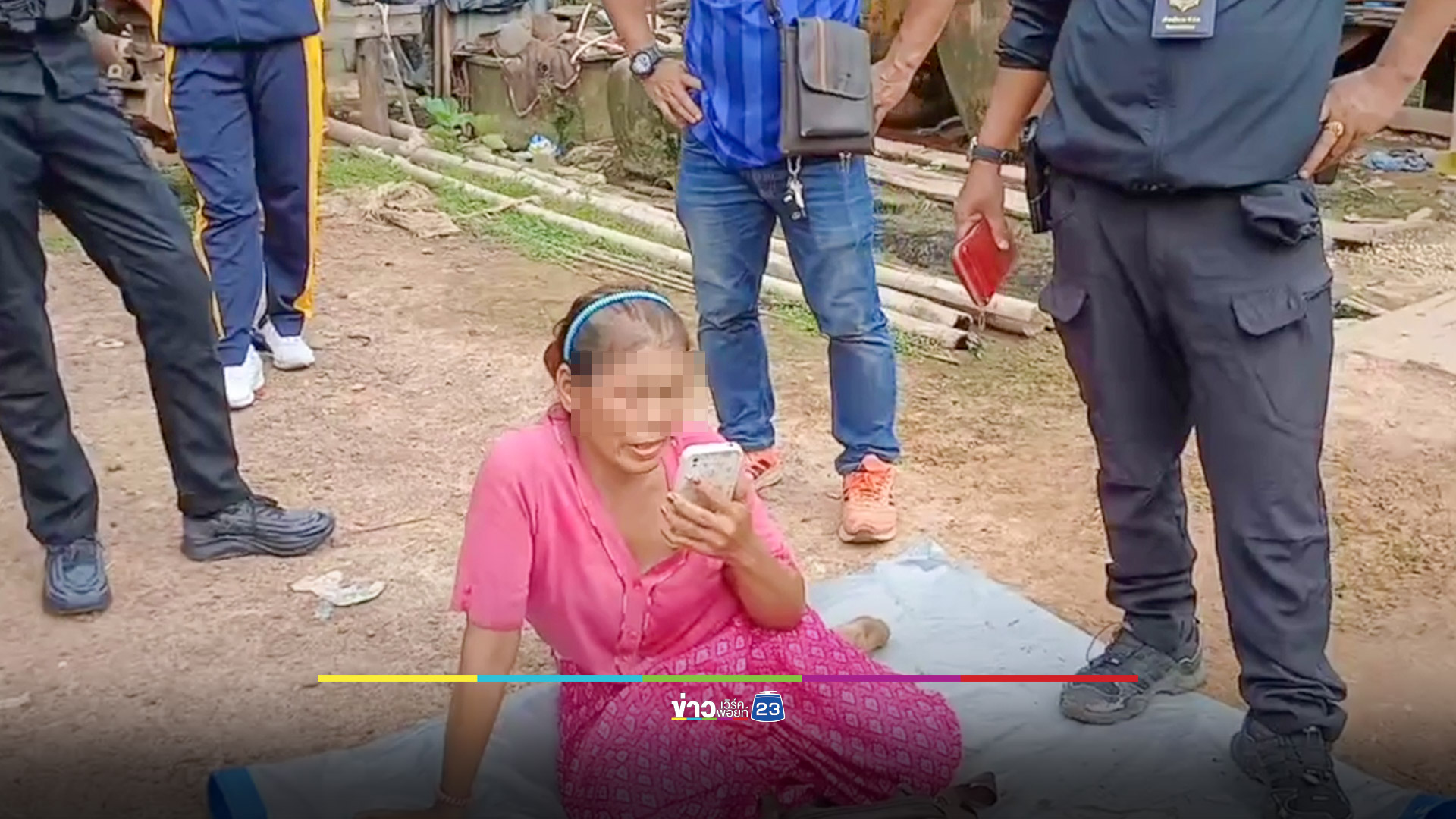 บุกจับหญิงวัย 48 ปี อ้างยากจน-ตกงาน หันมาค้ายาบ้าหาเงินเลี้ยงหลาน 6 ขวบ