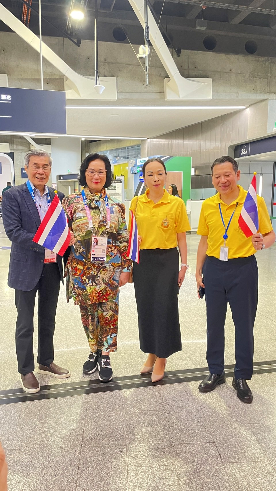 สถานทูตไทยต้อนรับทัพนักกีฬาสู้ศึก “ปารีสเกมส์ 2024”