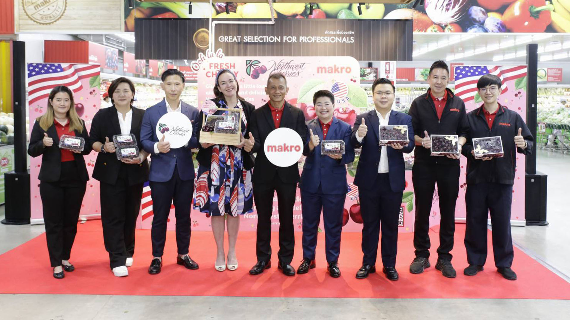 สถานทูตสหรัฐอเมริกาเปิดฤดูกาล “นอร์ธเวสต์เชอร์รี่” เก็บสดจากต้น