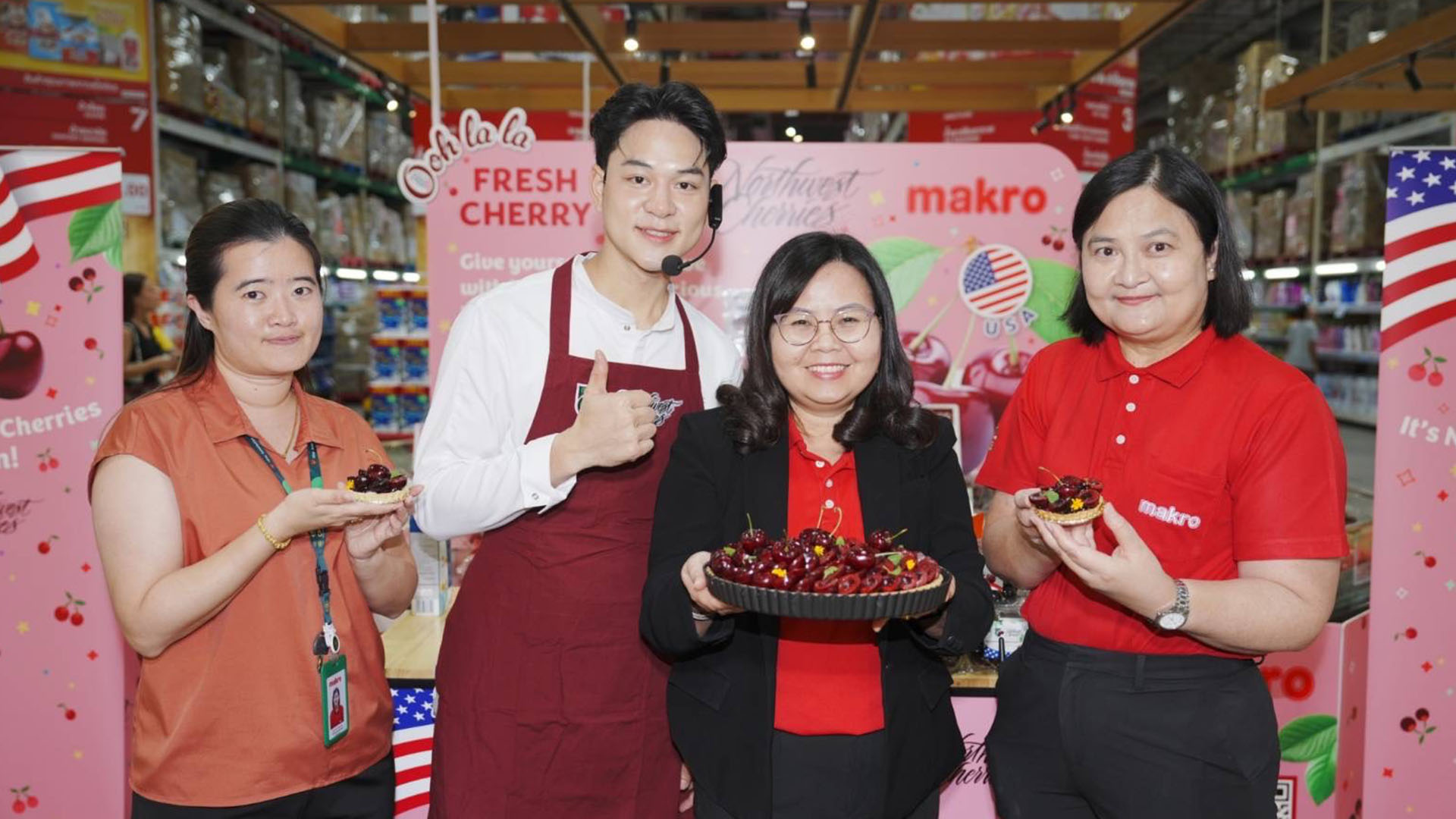 สถานทูตสหรัฐอเมริกาเปิดฤดูกาล “นอร์ธเวสต์เชอร์รี่” เก็บสดจากต้น