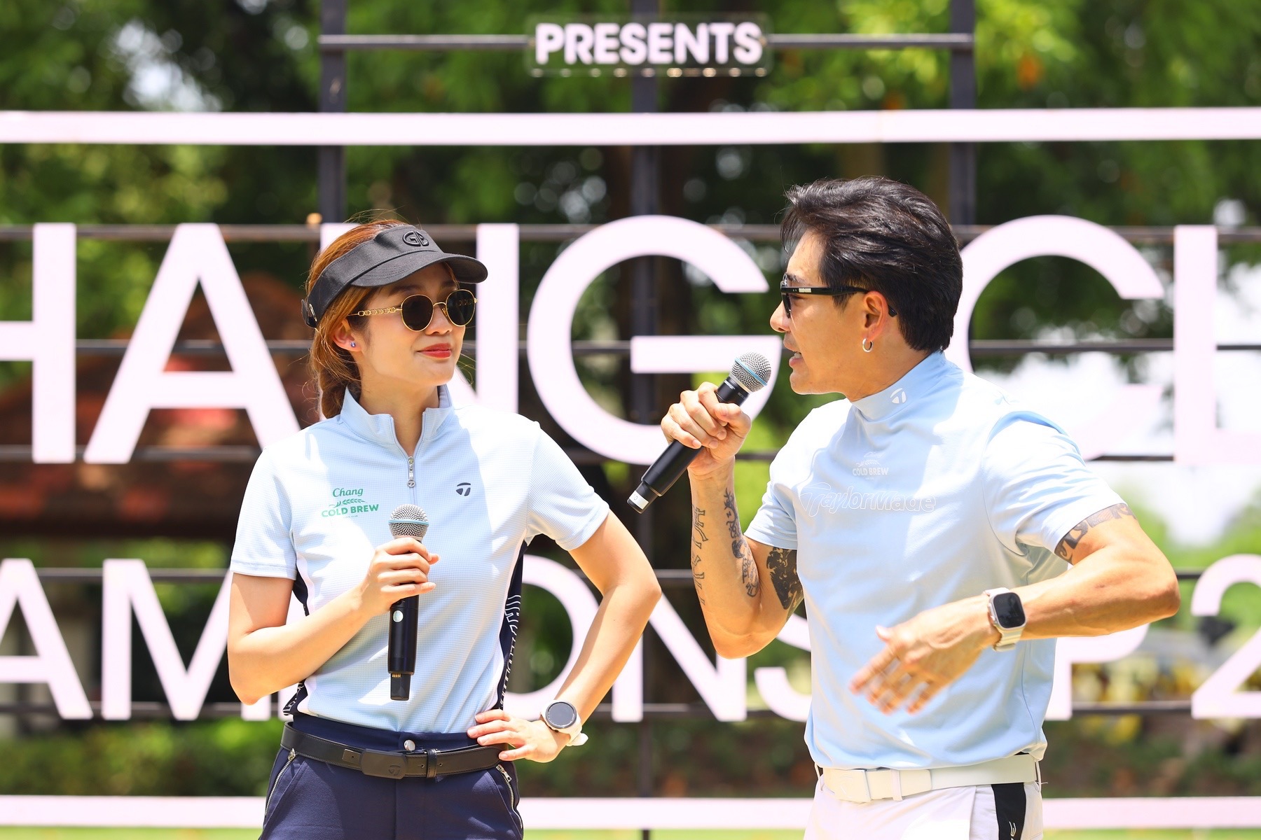 “เฟย-วิน” นำทีมนักกอล์ฟเซเลบ-ดารา เปิดศึกดวลวงสวิง