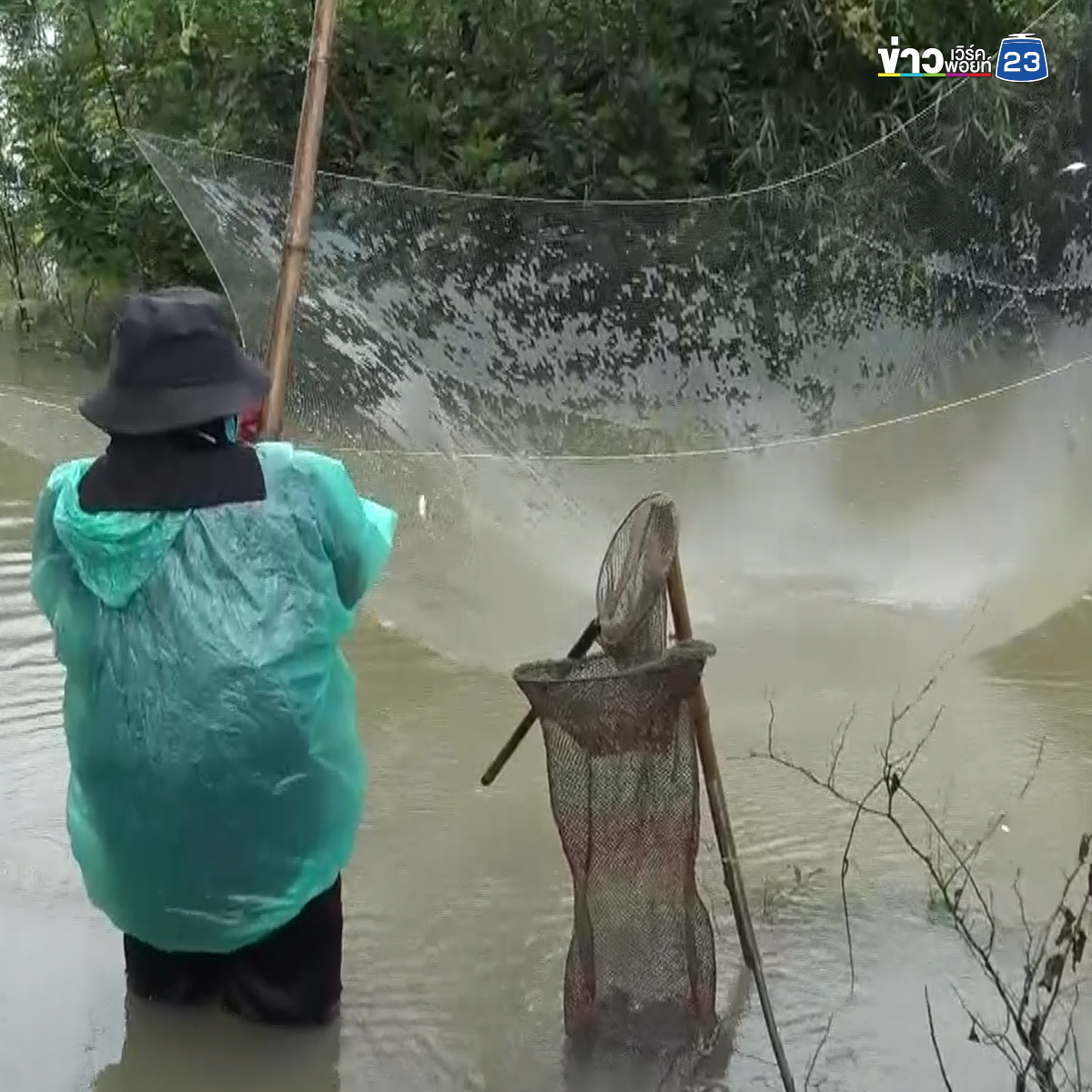 ฝนถล่มบึงกาฬ 2 วันติด น้ำทะลักท่วมพื้นที่เกษตรเสียหายหลายร้อยไร่