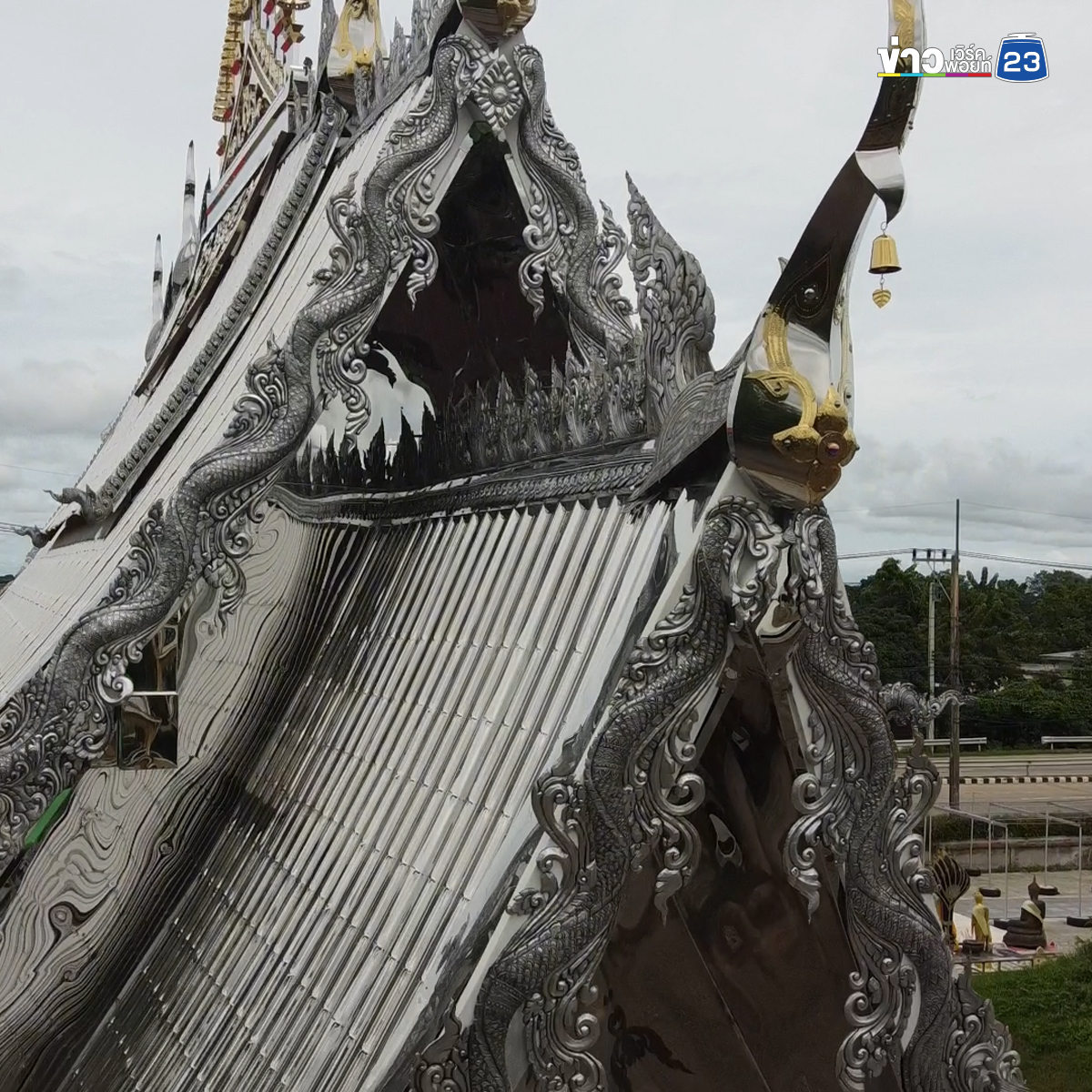 โบสถ์สเตนเลส"วัดพระธาตุน้อย"แห่งแรกในภาคอีสาน