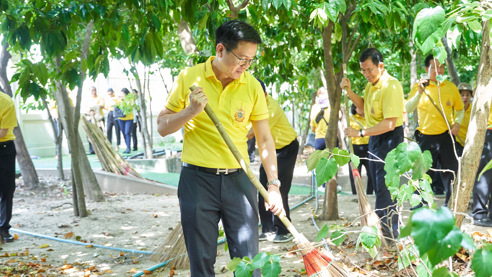 ศาลแรงงานกลางจัดกิจกรรมจิตอาสาเฉลิมพระเกียรติพระบาทสมเด็จพระเจ้าอยู่หัว