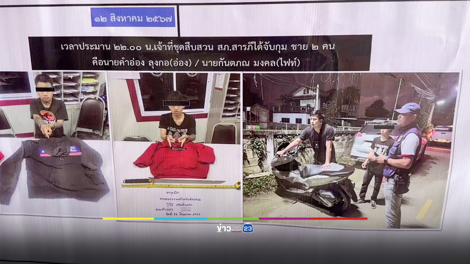 ทลายแก๊งลำพูน รุมฟันเด็ก 14 กับ นศ.วัย 20 ปางตาย เผย ตร.ขึ้นบัญชีดำอีก 20 แก๊ง