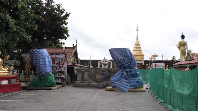 วัดดังยุติสร้าง 'ท้าวเวสสุวรรณ' สูงเหนือพระพุทธรูป