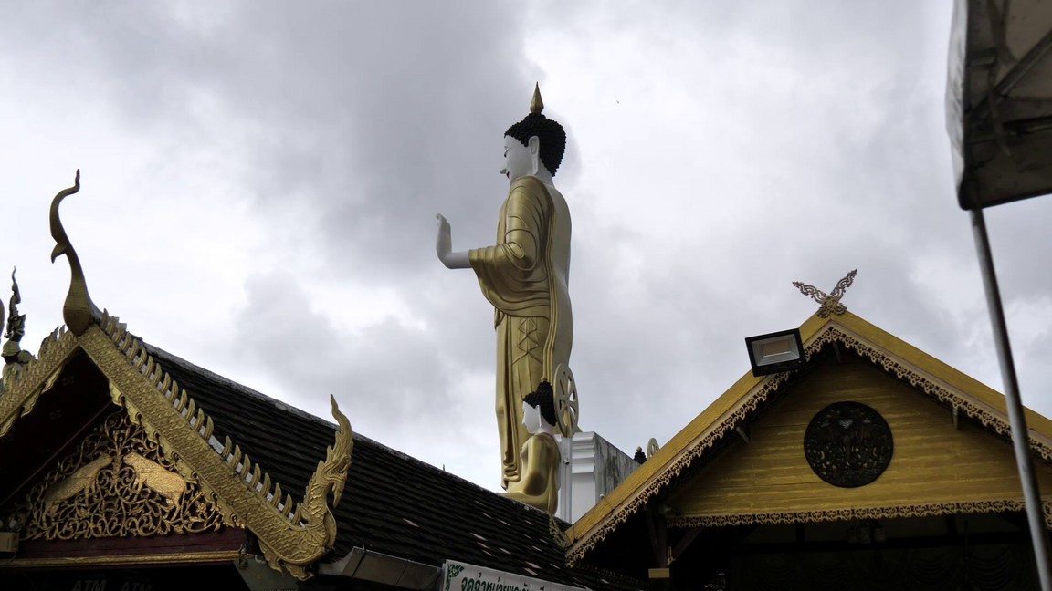 วัดดังยุติสร้าง 'ท้าวเวสสุวรรณ' สูงเหนือพระพุทธรูป
