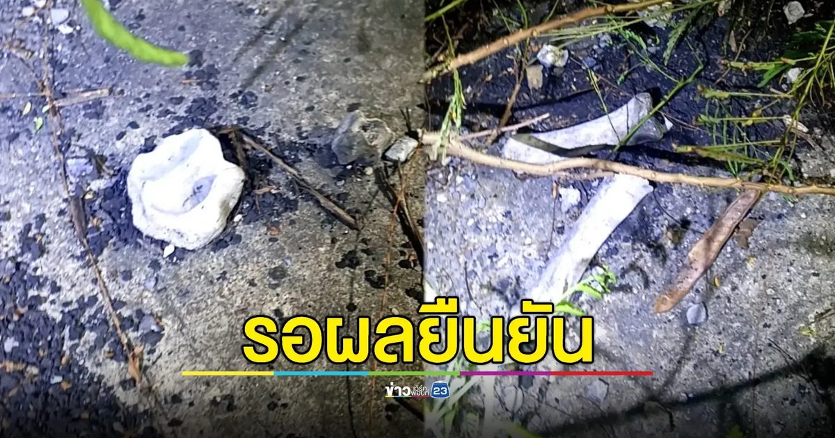 เจอกระดูกปริศนาโผล่กลางป่าคล้ายถูกเผาทิ้งไว้