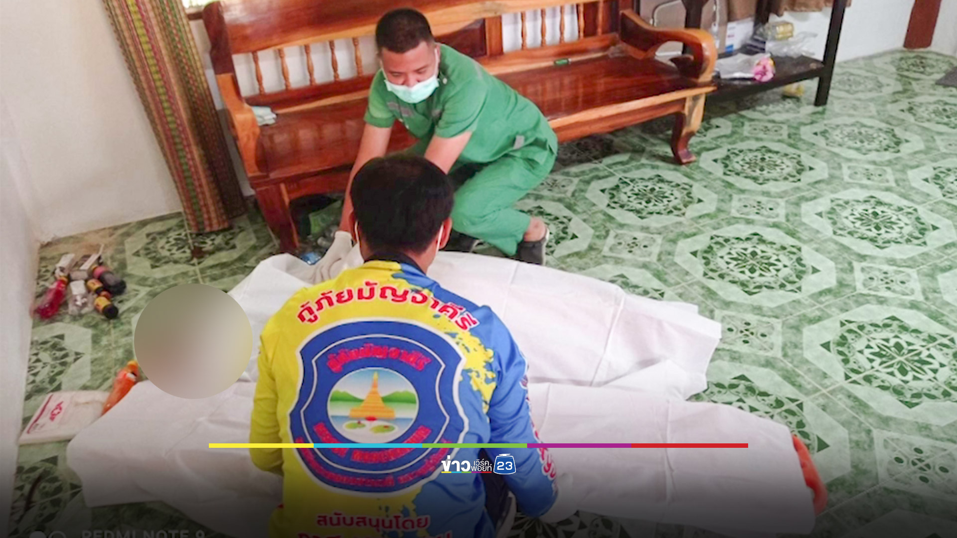 พระเครียดโรครุมเร้า ใช้รัดประคดจบชีวิตในกุฏิ