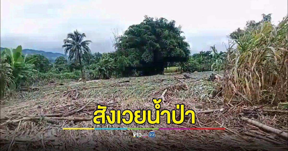 สังเวย 1 ศพ น้ำท่วมเชียงราย หนีน้ำป่าไม่ทัน
