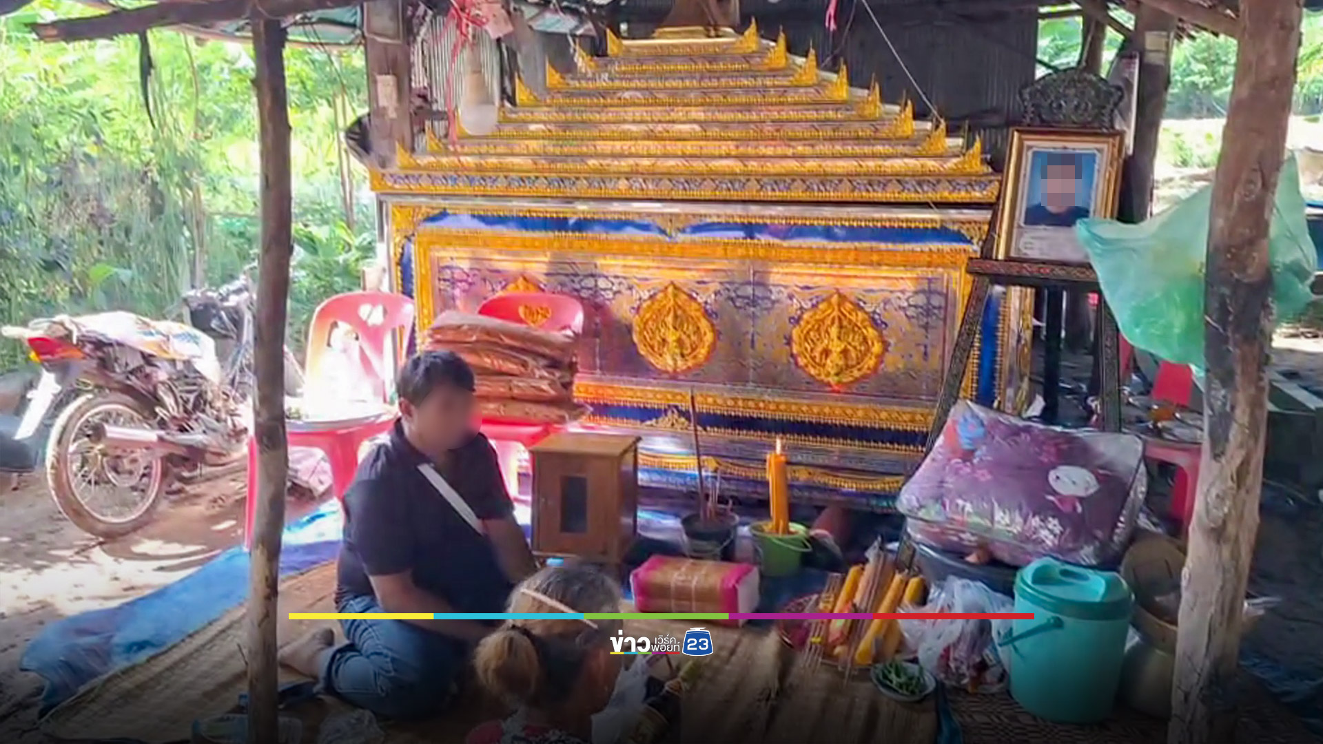 ชนแล้วหนี! พ่อค้ารถเร่ ขายของเพลิน ไม่มองถนน เหยียบคนดับคาที่