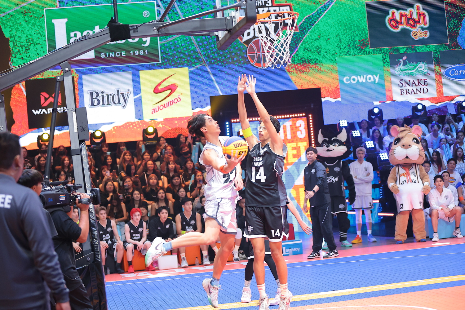 “วินเนอร์” นักบาสเยาวชนท็อปฟอร์ม ย้ำแค้นให้ Team Black ตีเสมอ Team White ได้สำเร็จ “3FIGHT3 BASKET BOY Presented by Lactasoy