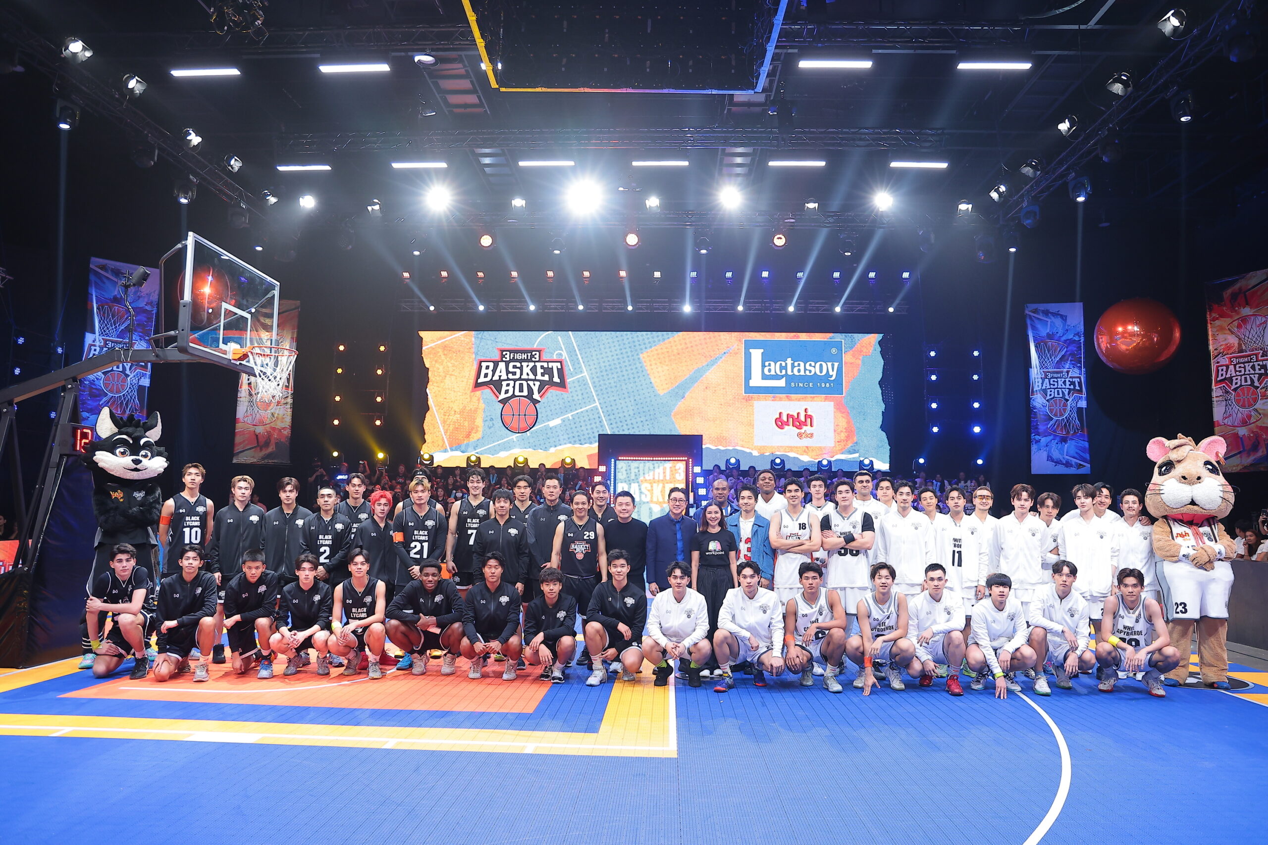 “กัปตันเต๋อ” โชว์ฟอร์มเก๋า เฉือนชนะ “กัปตันโอม” คว้าชัยให้ “Team White” ในแมตช์เปิดสนาม “3FIGHT3 BASKET BOY Presented by Lactasoy”
