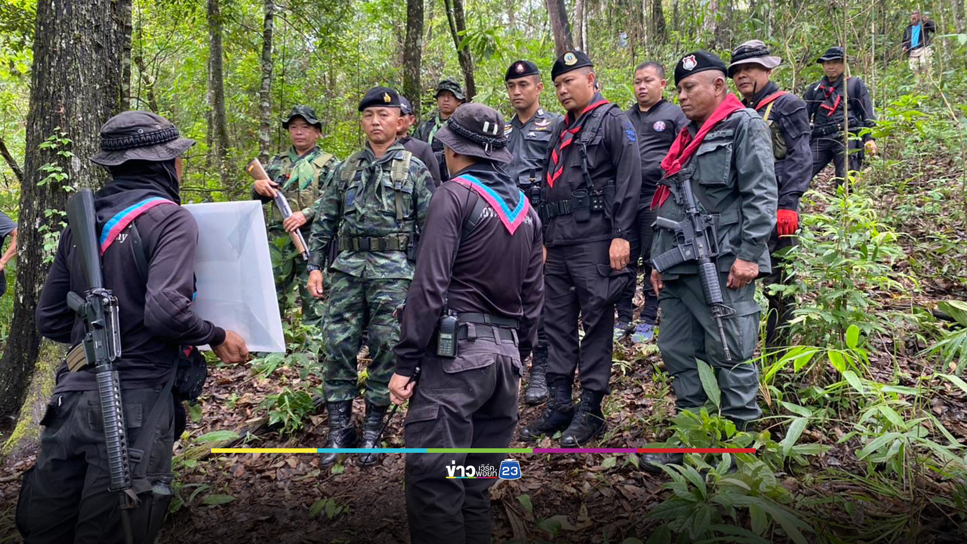 ทหารพราน ปะทะขบวนการค้ายา ยึดยาบ้า 500,000 เม็ด นักค้ายาดับ 1