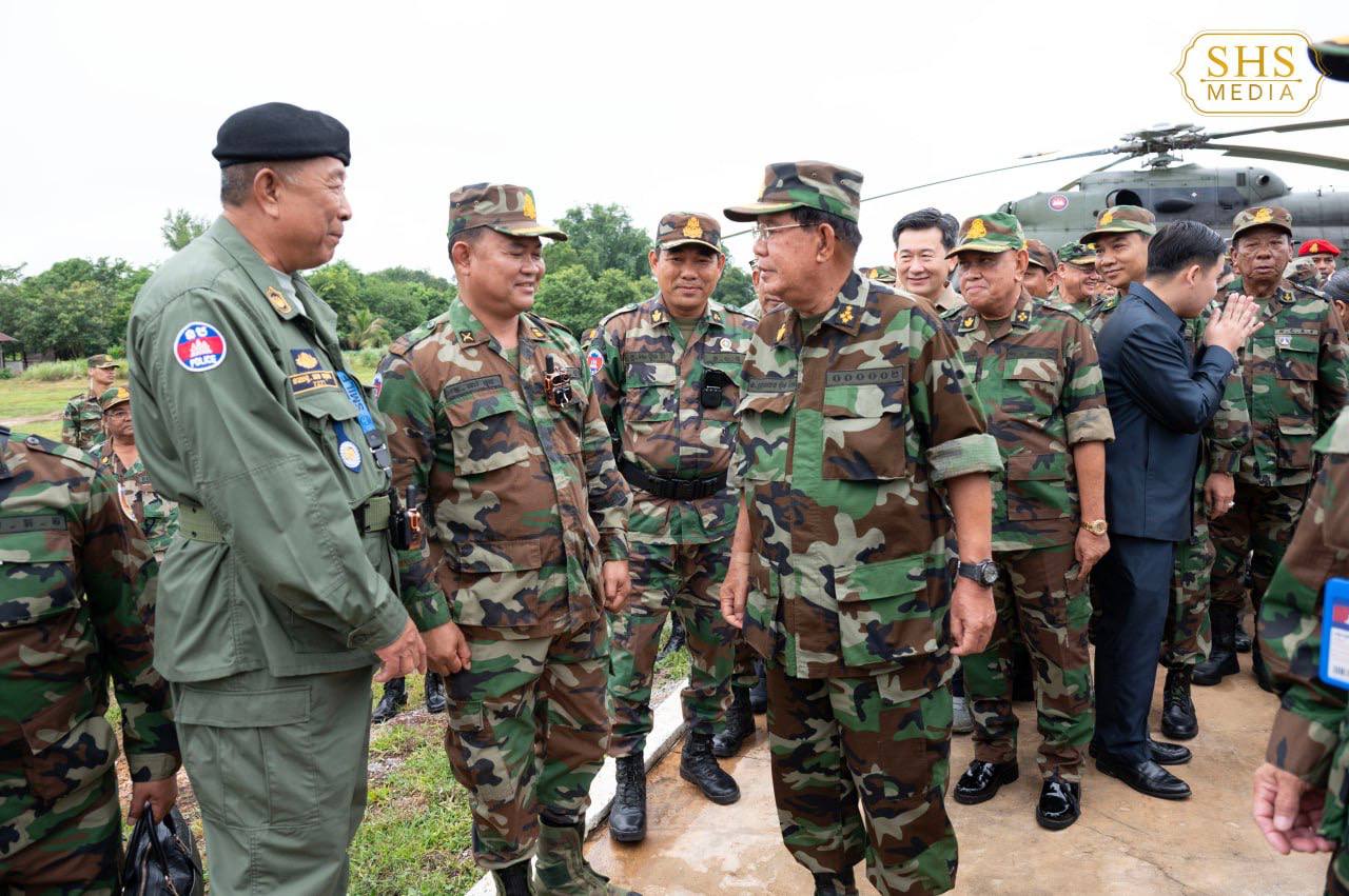 ‘ฮุน เซน’ ลงพื้นที่ จ.อุดรมีชัย หลังไทยยกระดับคุมชายแดนเข้ม