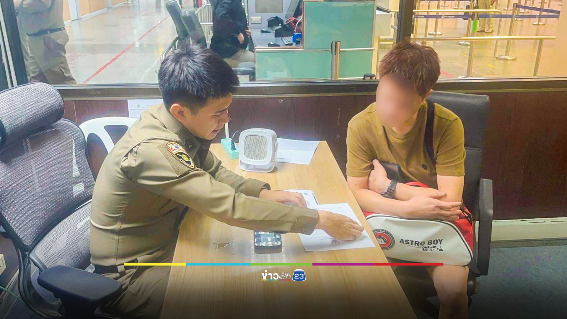 จับคาสนามบิน! หนุ่มเชียงใหม่ เจ้าของเว็บพนัน เตรียมบินหนีไปลาว