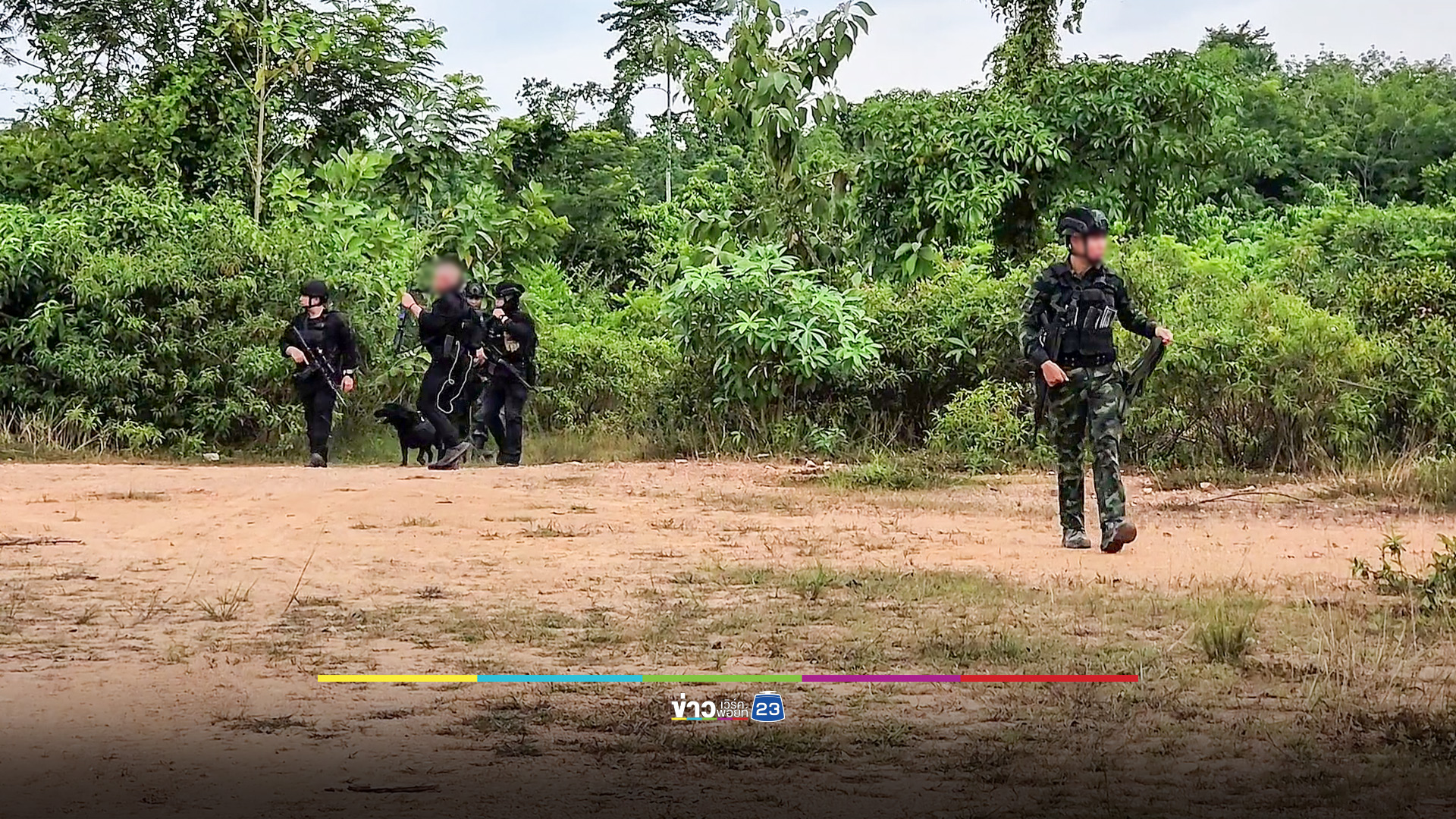 ลอบวางระเบิด ทหารพรานบันนังสตา เจ็บ 4 นาย