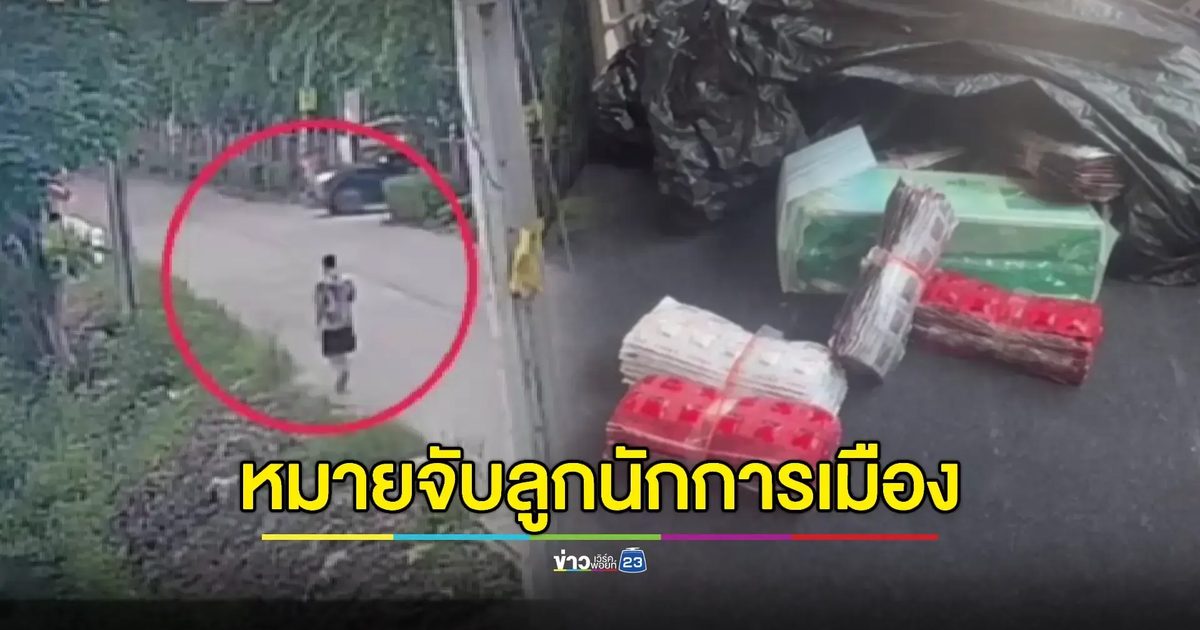 ตร.ออกหมายจับแล้ว 'ไผ่' ลูกนักการเมืองท้องถิ่น แจ้งข้อหาหนัก