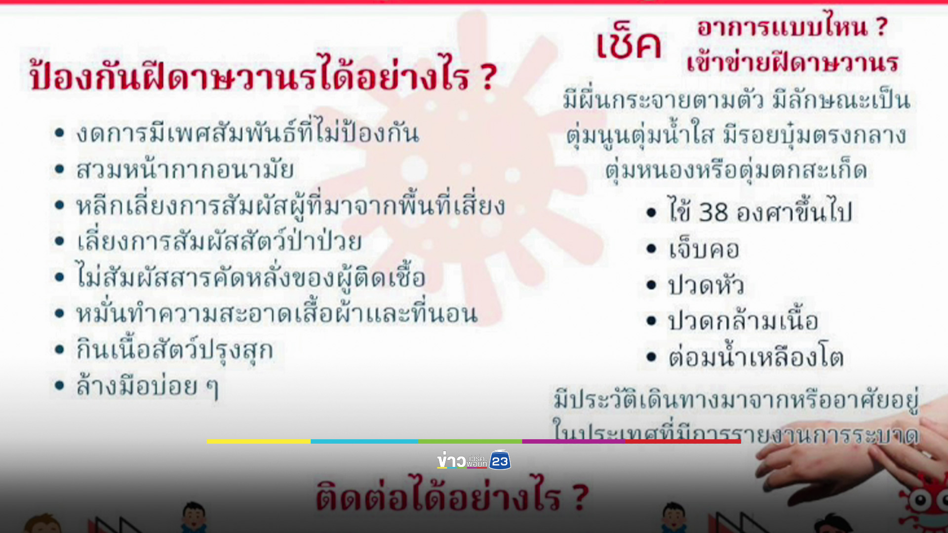 สสจ.เชียงใหม่ เผยพบผู้ป่วยฝีดาษลิง สะสม 26 ราย สั่งเฝ้าระวังใกล้ชิด