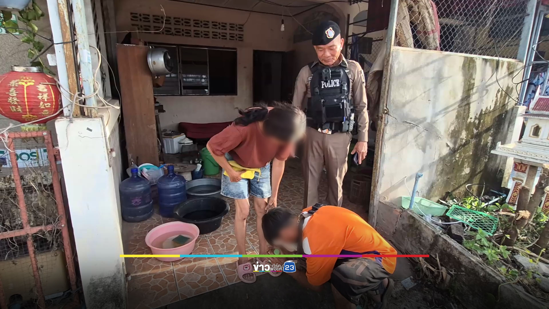 กราบเท้าขอโทษมี หลังตีเมียหัวแตกเพราะเรื่องเงิน