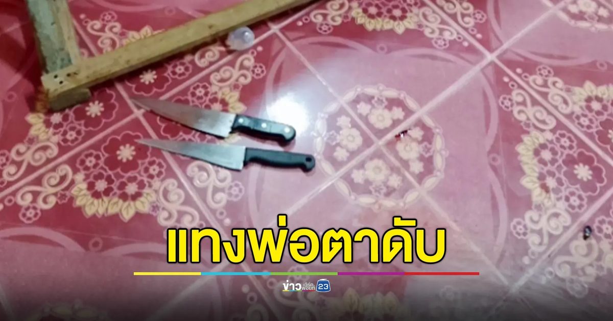 ลูกเขยแทงพ่อตาดับ แทงเมียเจ็บ ไม่พอใจพ่อตาตะโกนด่าปมทะเลาะเมีย - ไล่ขนเสื้อผ้ากลับบ้านเกิด