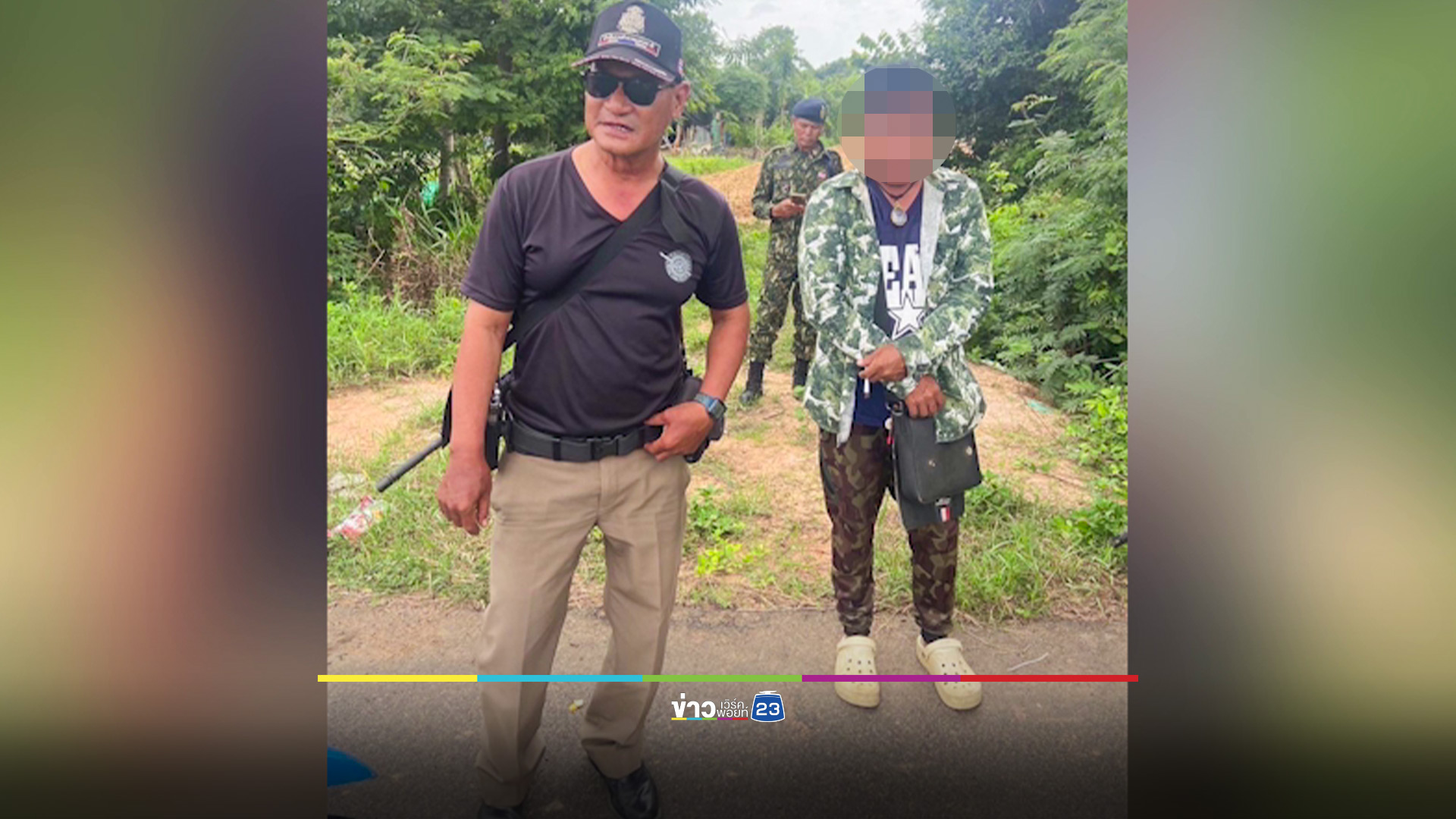 รวบชายกัมพูชา! ถ่ายภาพจุดหลบภัย-แนวอพยพ ชาวบ้านผวา "ไส้ศึกชายแดน"