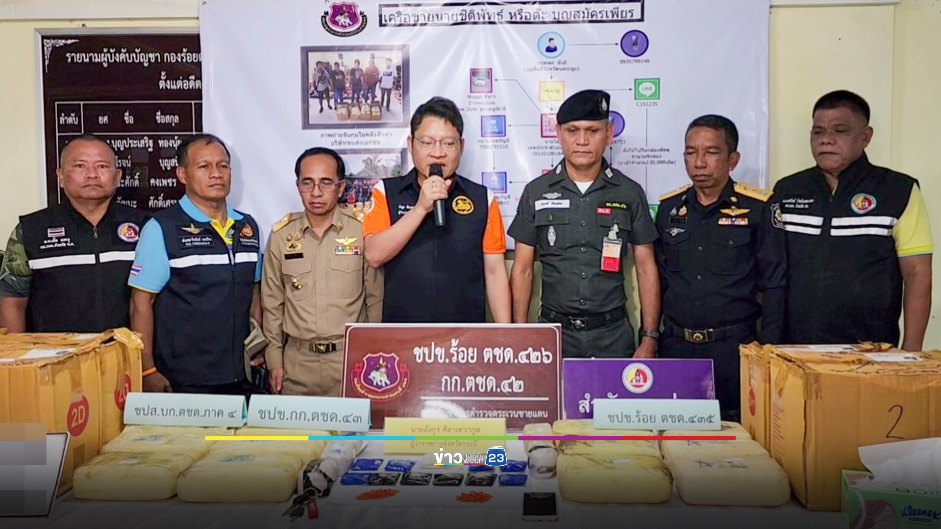 จับ "บังต๊ะ" พนักงานปั๊มน้ำมัน รับจ้างขนยาบ้า 1.3 แสนเม็ด ซุกพัสดุผ่านบริษัทขนส่ง โยงเครือข่ายญาติ
