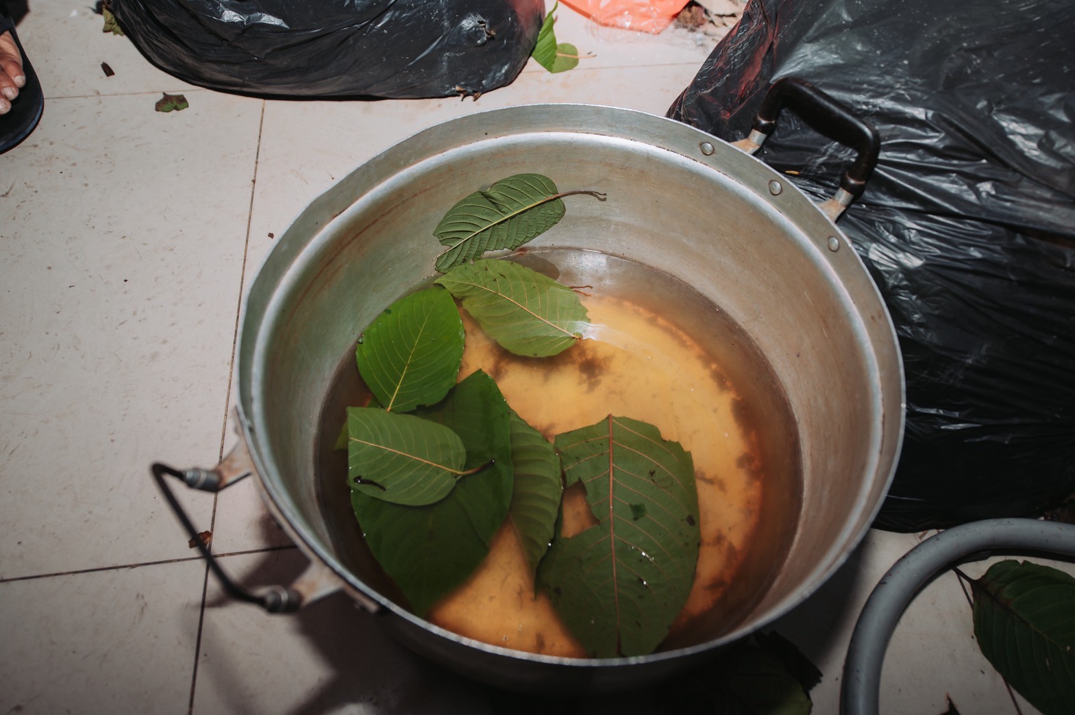 อย. ผนึกกำลัง ปคบ. ทลายโรงงานผลิตน้ำหวานผสมกระท่อมรายใหญ่