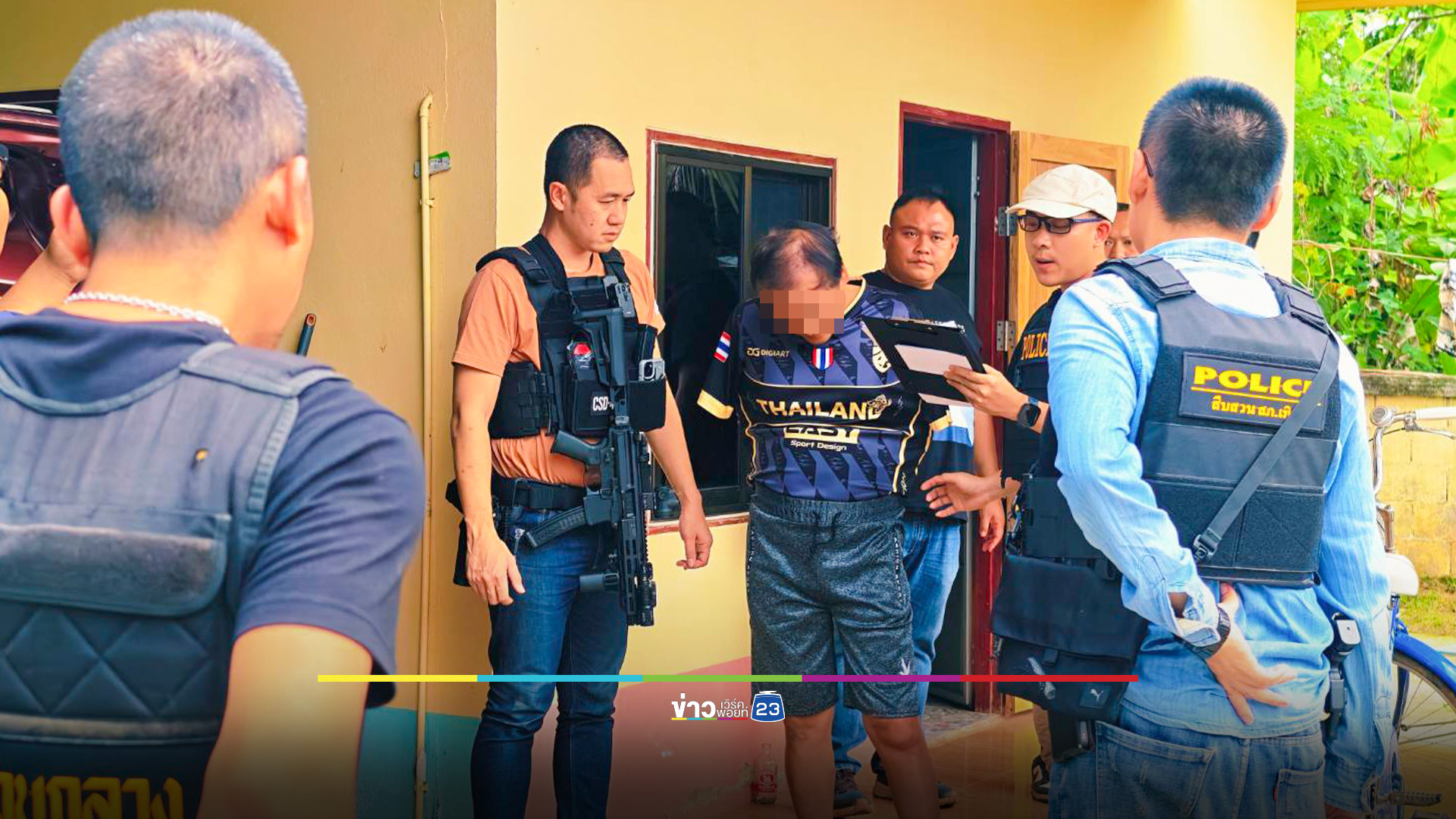 บุกรวบมือแทง นรต.ฝึกงานเสียชีวิต หลังหลบหนีหมายจับมาเกือบ 19 ปี