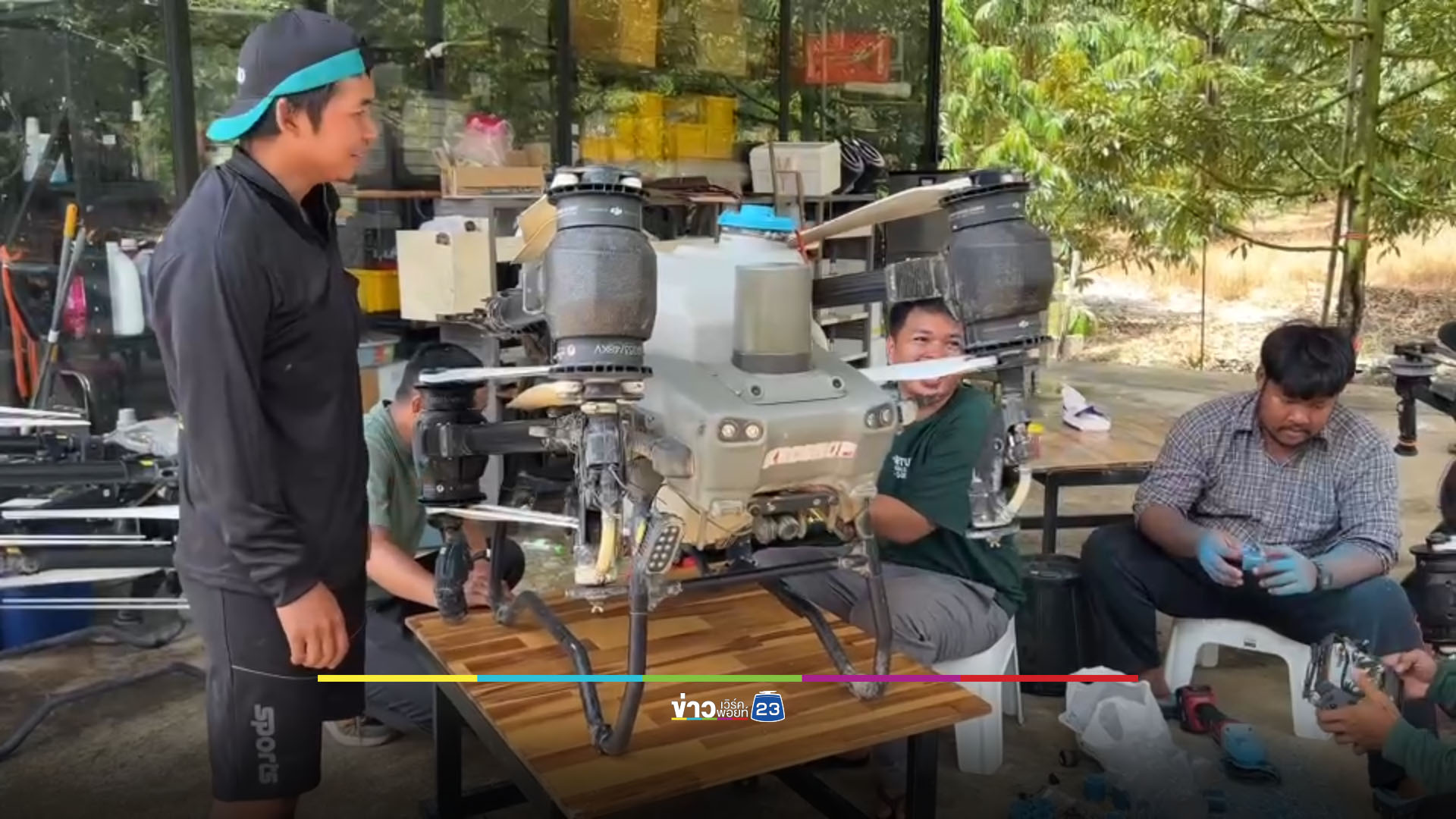 โดรนการเกษตรกลับฐานชั่วคราว หลังเจอคำสั่งห้ามบิน