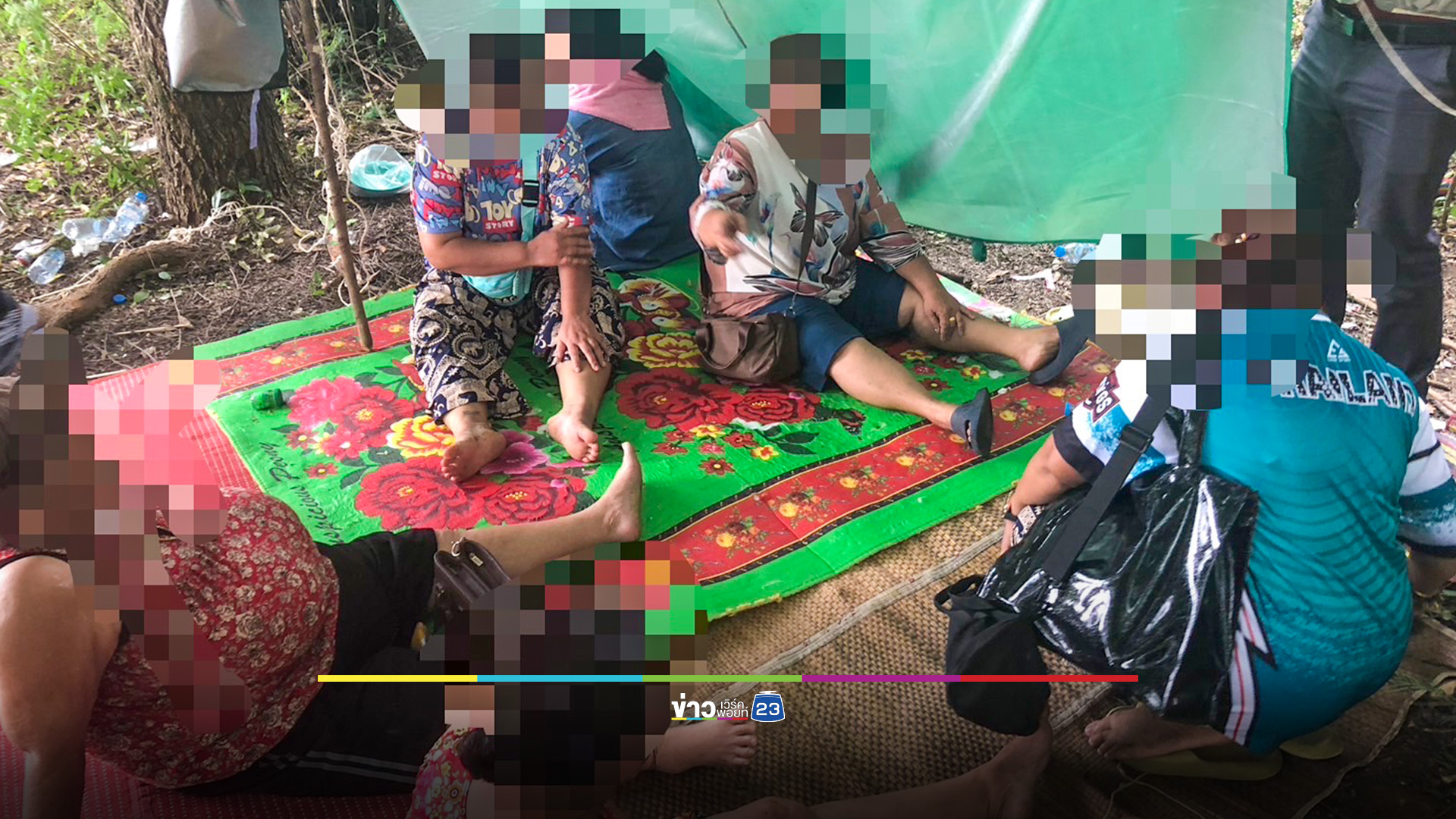วงพนัน 2 ชาติแตกกระเจิง! ตำรวจคลองลึก บุกรวบกลางป่าวงไพ่-ไฮโล จับได้ 6 ราย