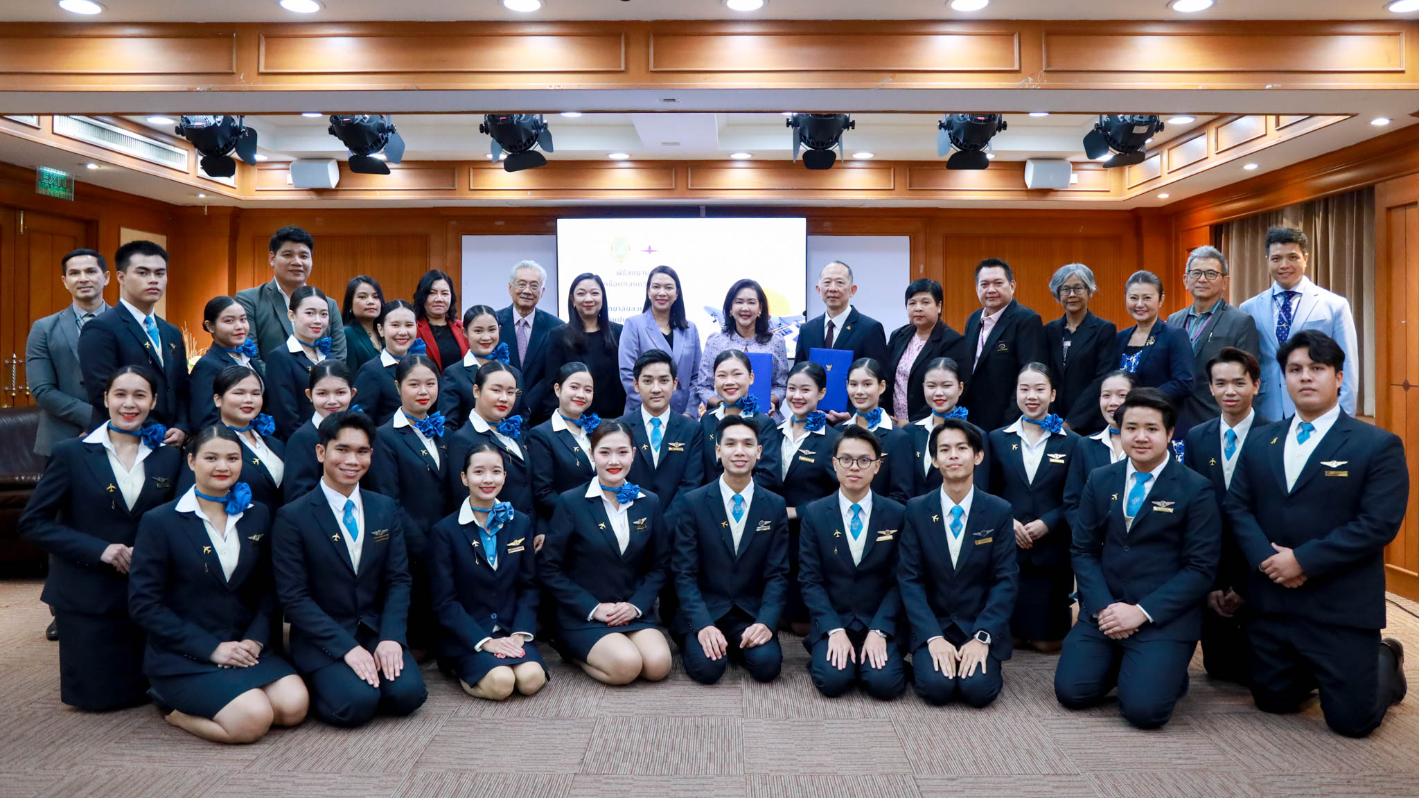 ม.สวนดุสิต ปั้นบุคลากรรุ่นใหม่ ส่งหนุนธุรกิจการบินไทย