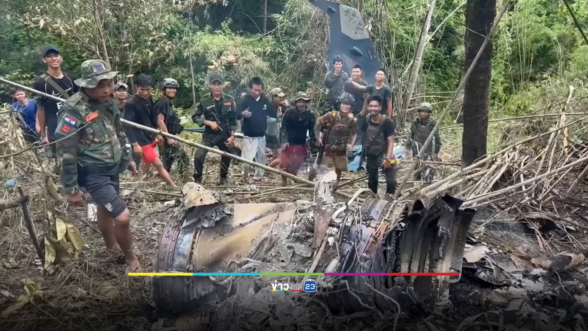 ทัพอากาศเมียนมาถล่มผาซอง รัฐคาเรนนี พลเรือนได้รับบาดเจ็บ 3 ราย