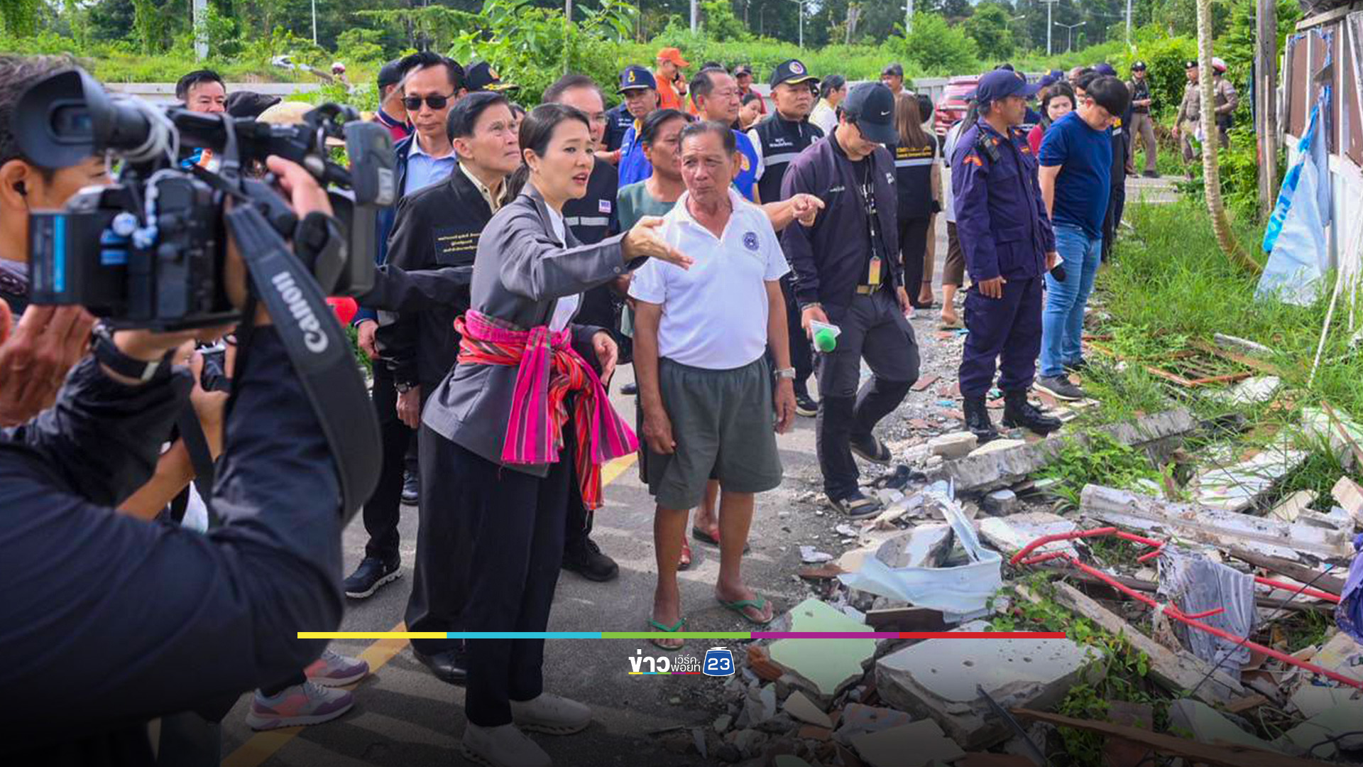 "ธีรรัตน์" สั่งการ จ.ศรีสะเกษ ประยุกต์ "อุบลฯโมเดล" บูรณาการ นร.เทคนิค-อาชีวะ ซ่อมแซมบ้านที่เสียหายเล็กน้อยจากระเบิด