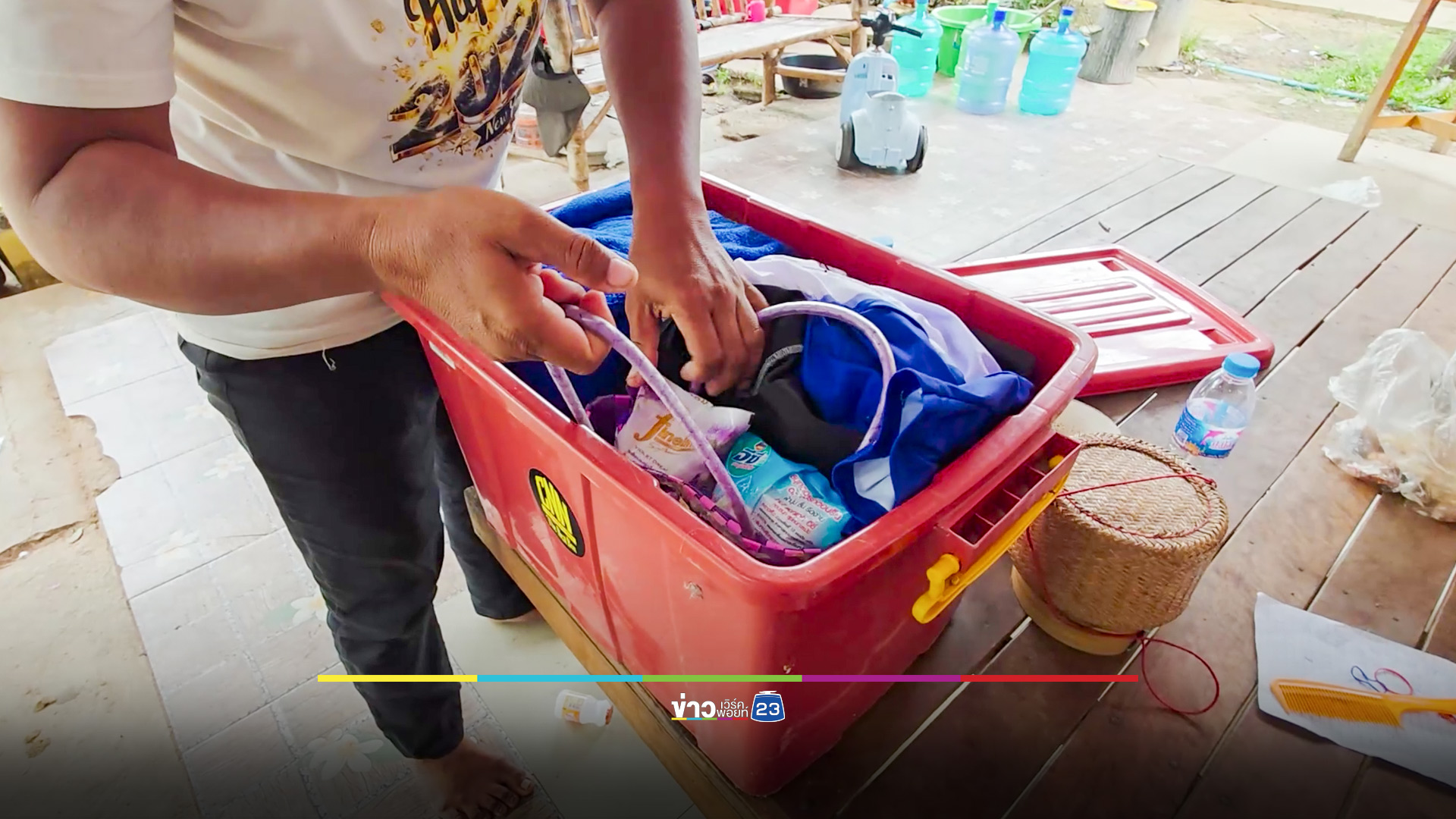 ชาวบ้านน้ำยืนผวา ปะทะรอบที่ 2 ย้ายออกจากหมู่บ้านกว่า 80%