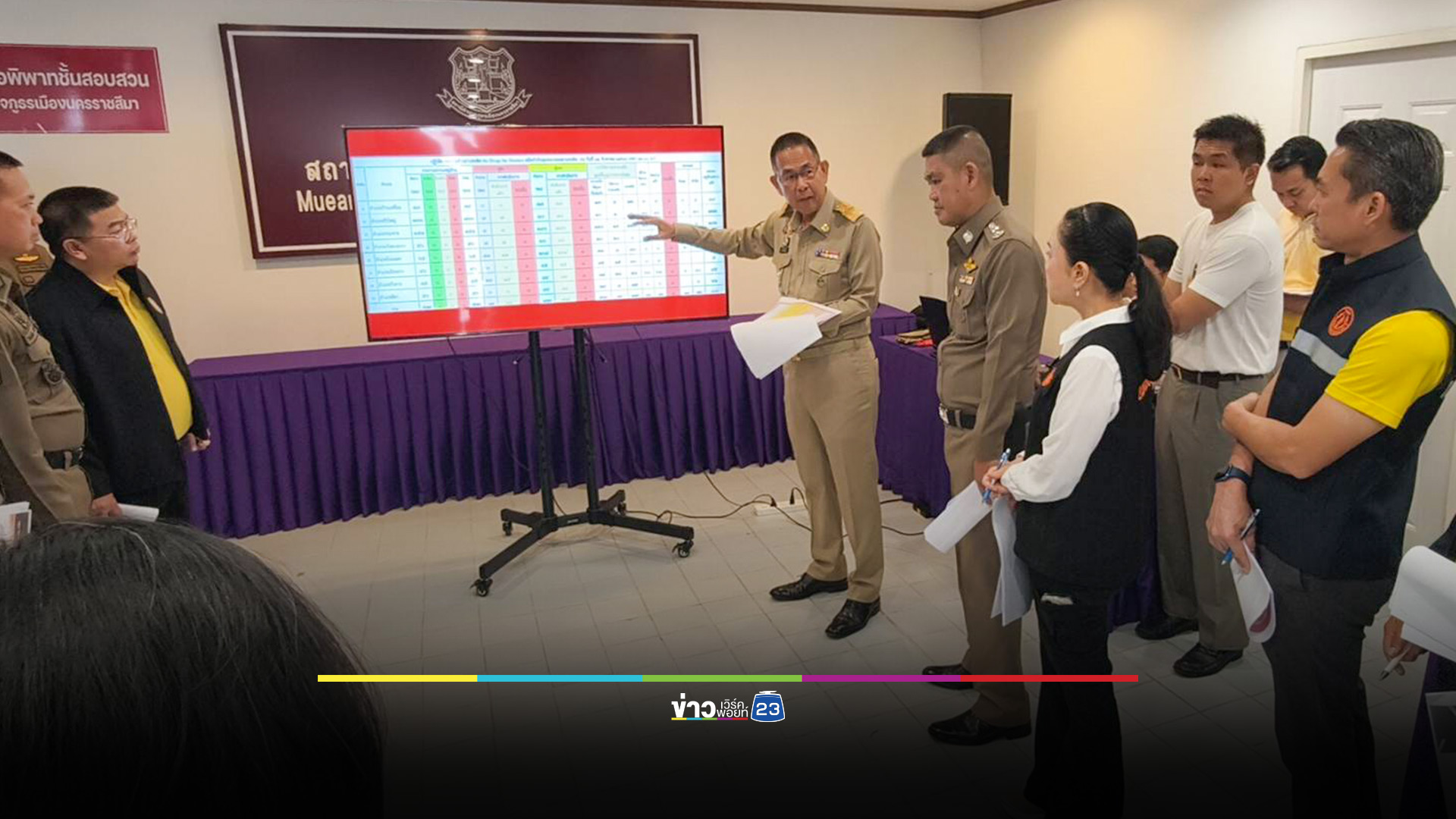 โคราชล้างบางยาเสพติด! รวบกำนัน-ผญบ.-อปท.-อส. “ไล่ออกไม่ละเว้น” 18 ราย ขยายผลผู้เสพกว่า 8.3 พันคน